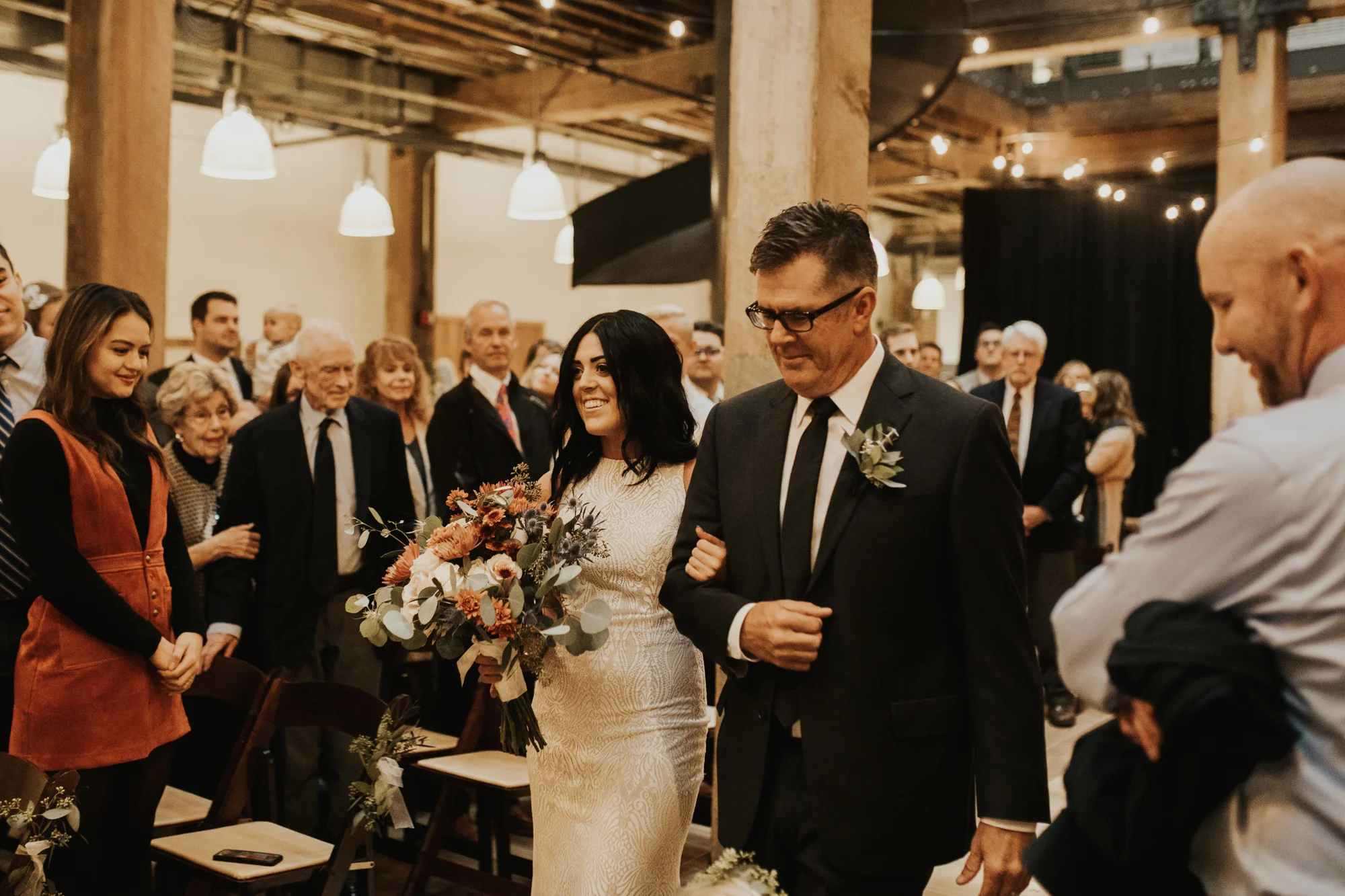 salt lake city industrial wedding