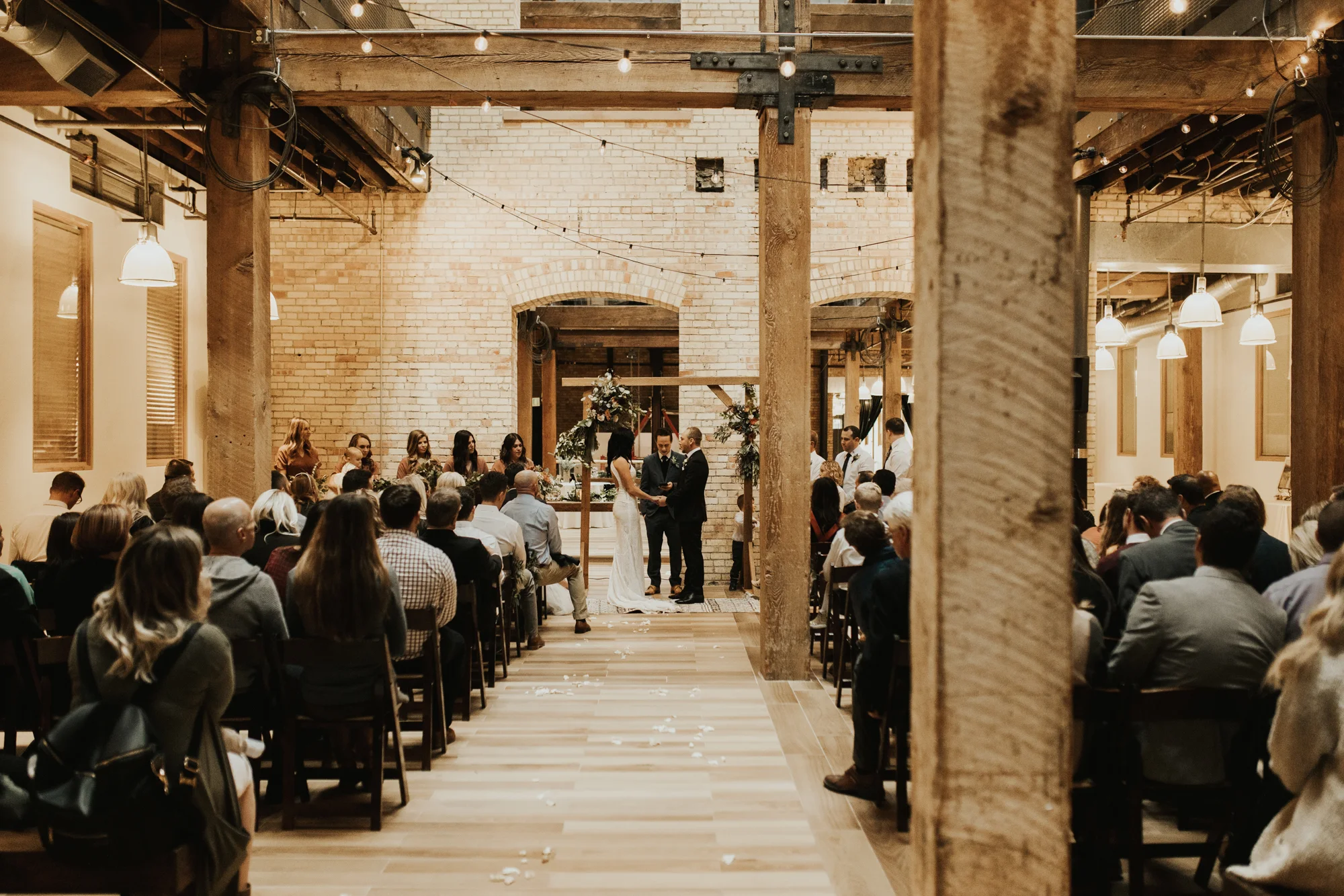 salt lake city industrial wedding