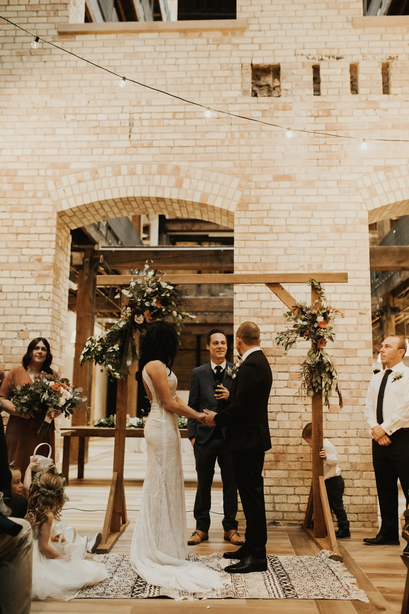 salt lake city industrial wedding