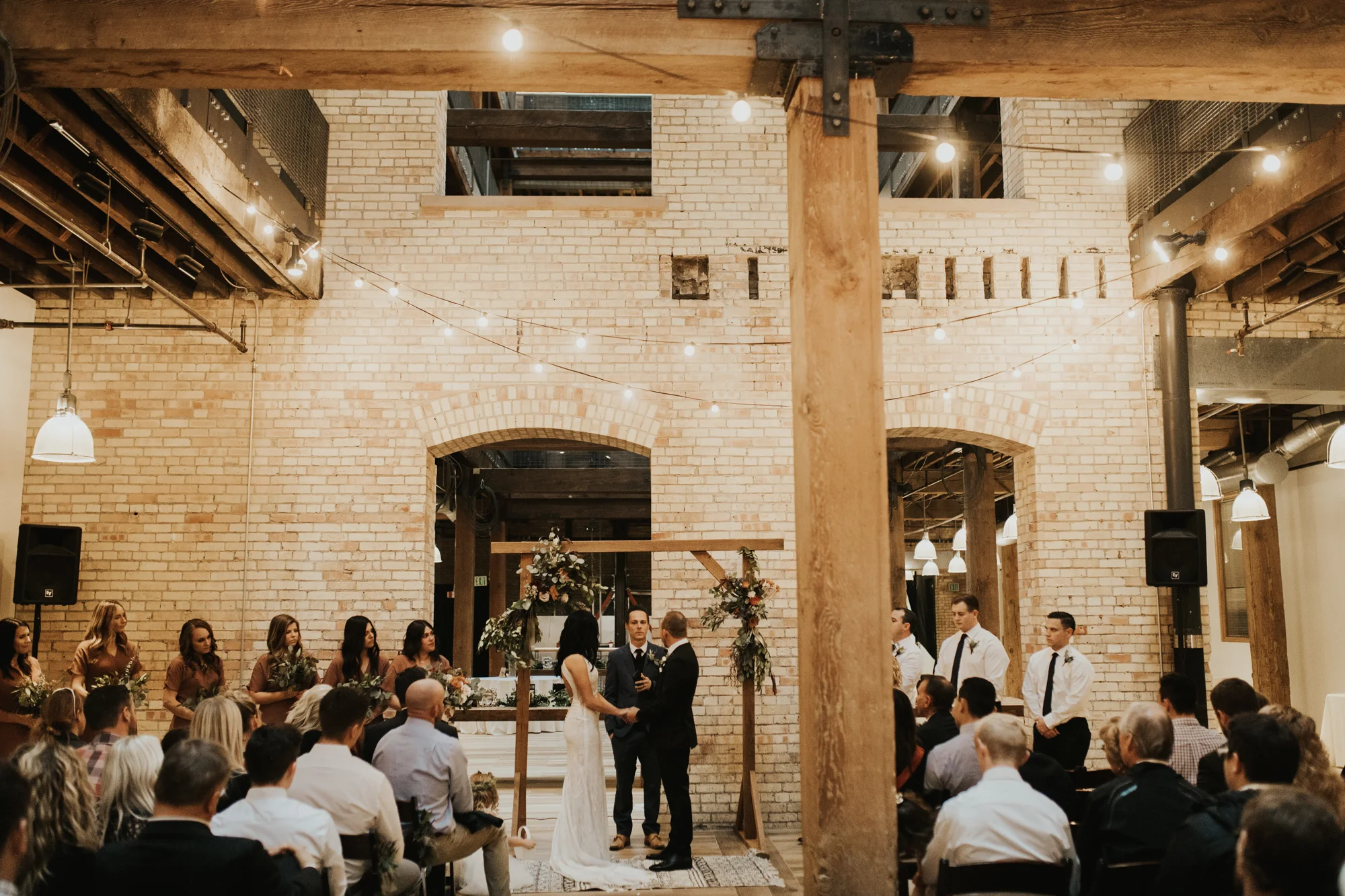 salt lake city industrial wedding