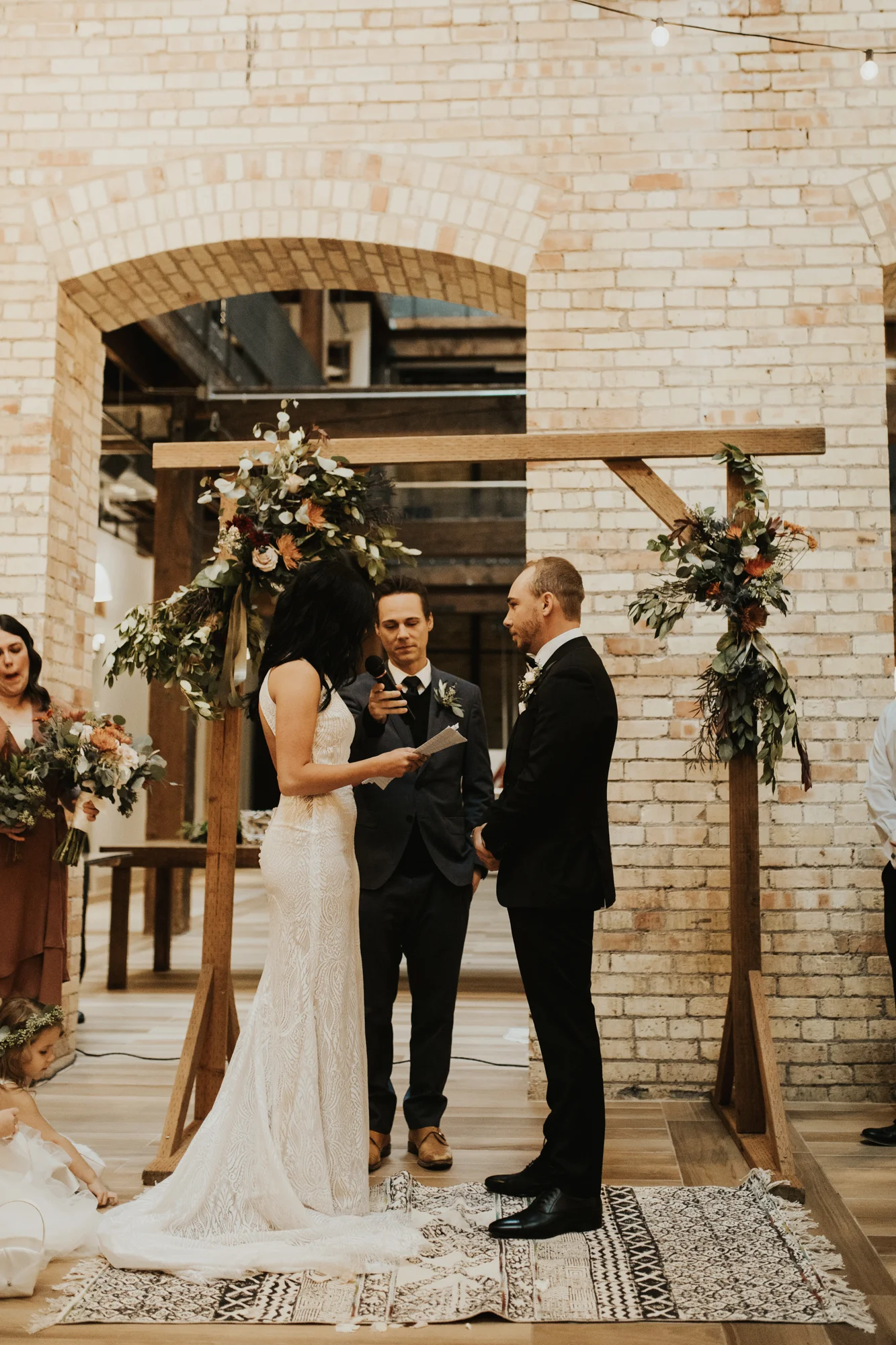 salt lake city industrial wedding