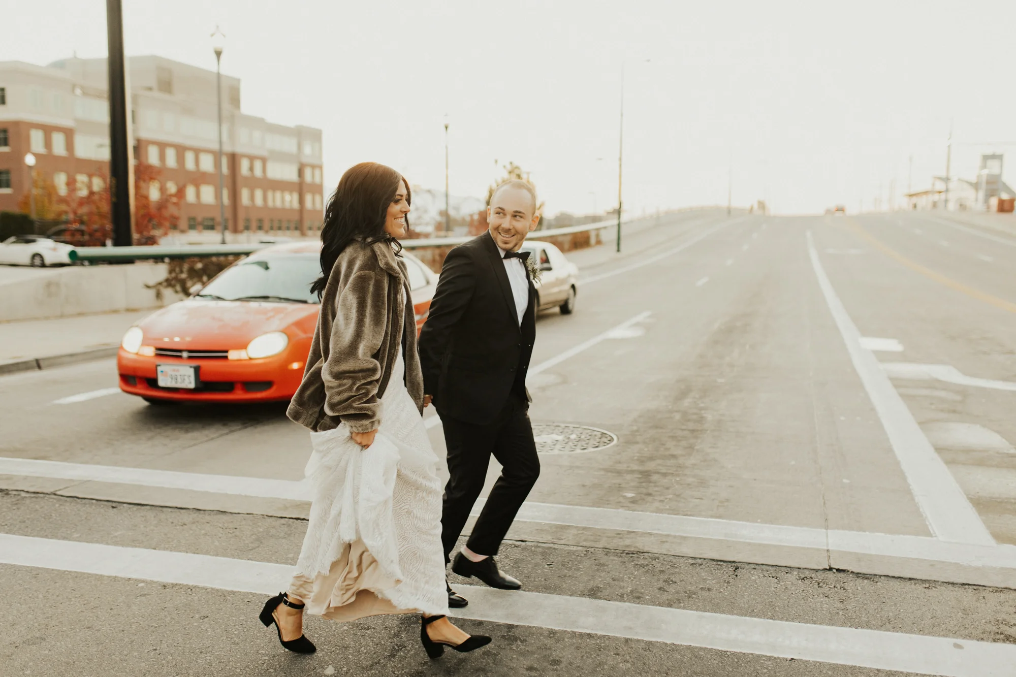 salt lake city industrial wedding