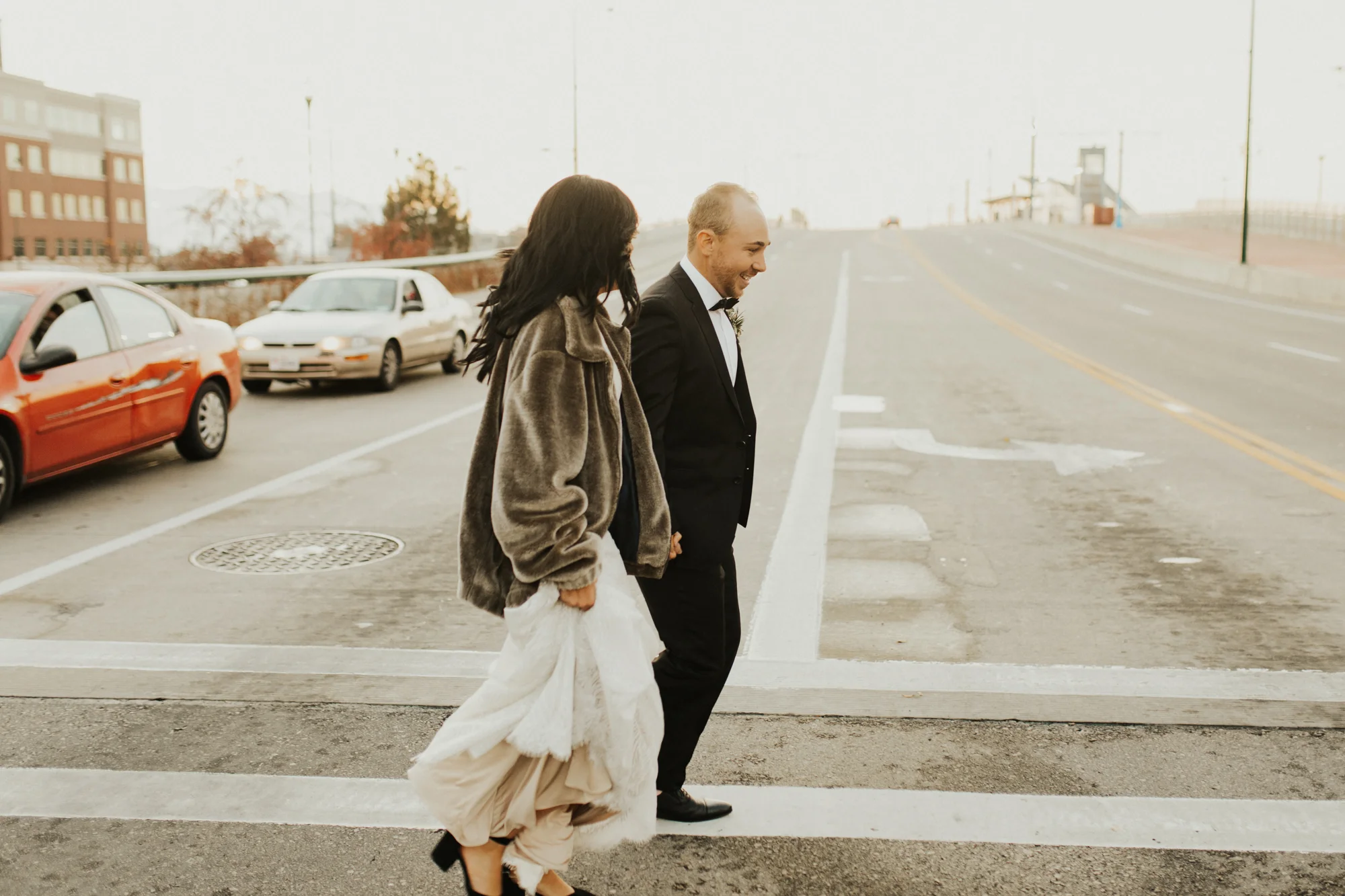salt lake city industrial wedding