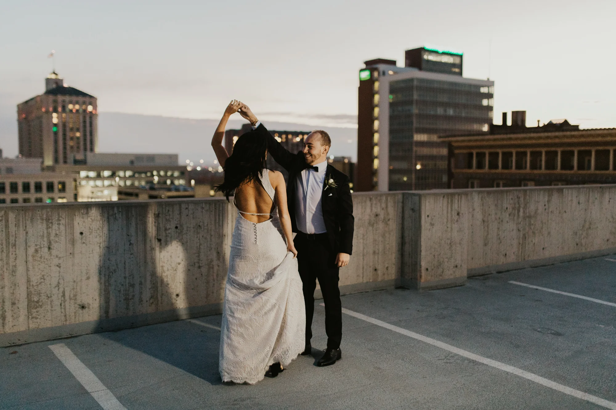 salt lake city industrial wedding