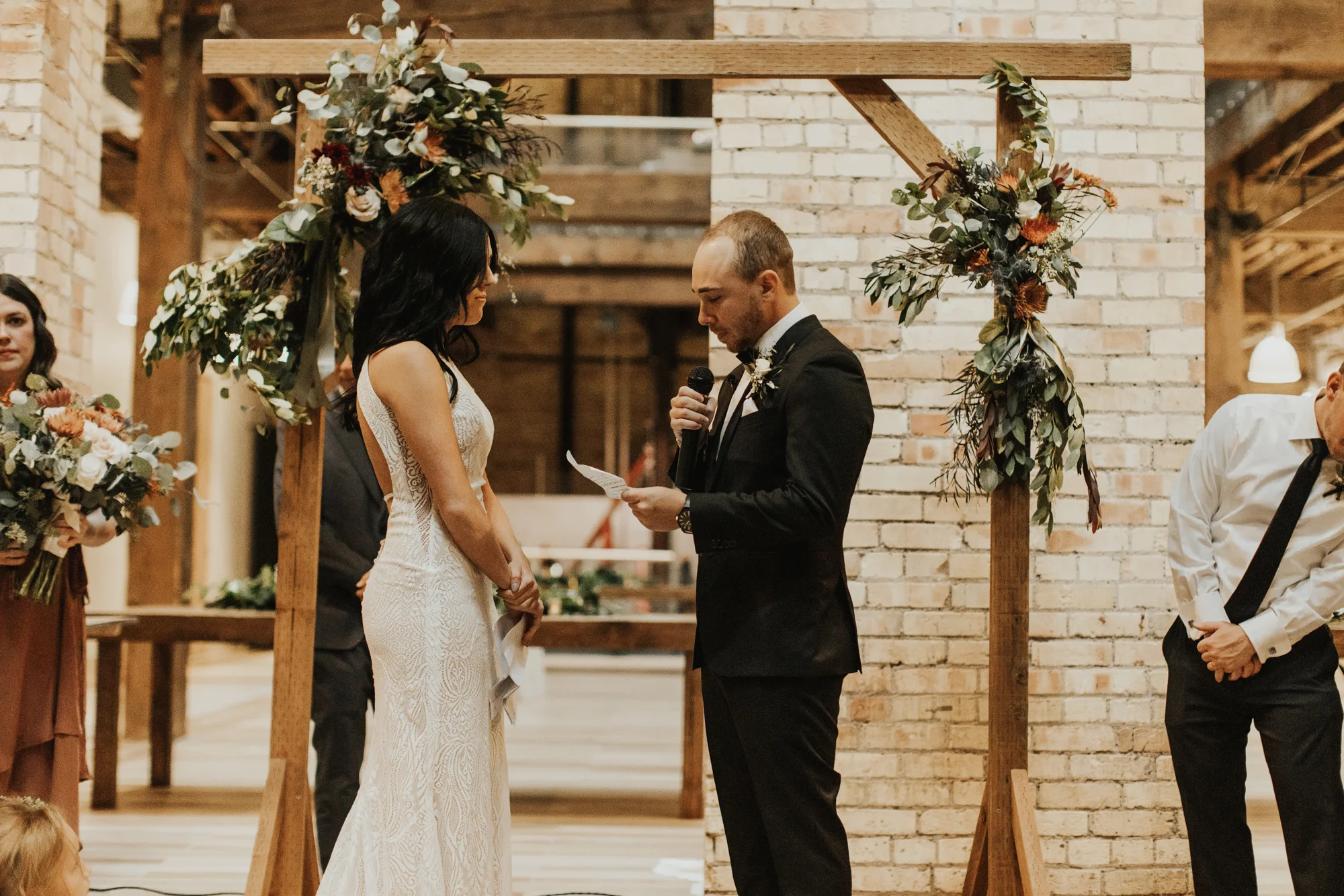salt lake city industrial wedding