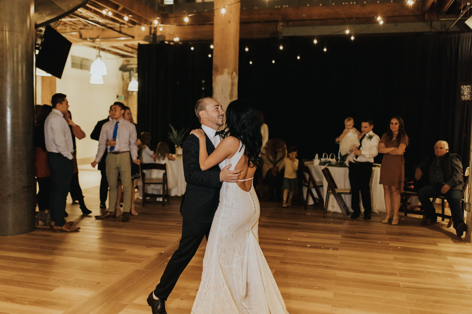salt lake city industrial wedding