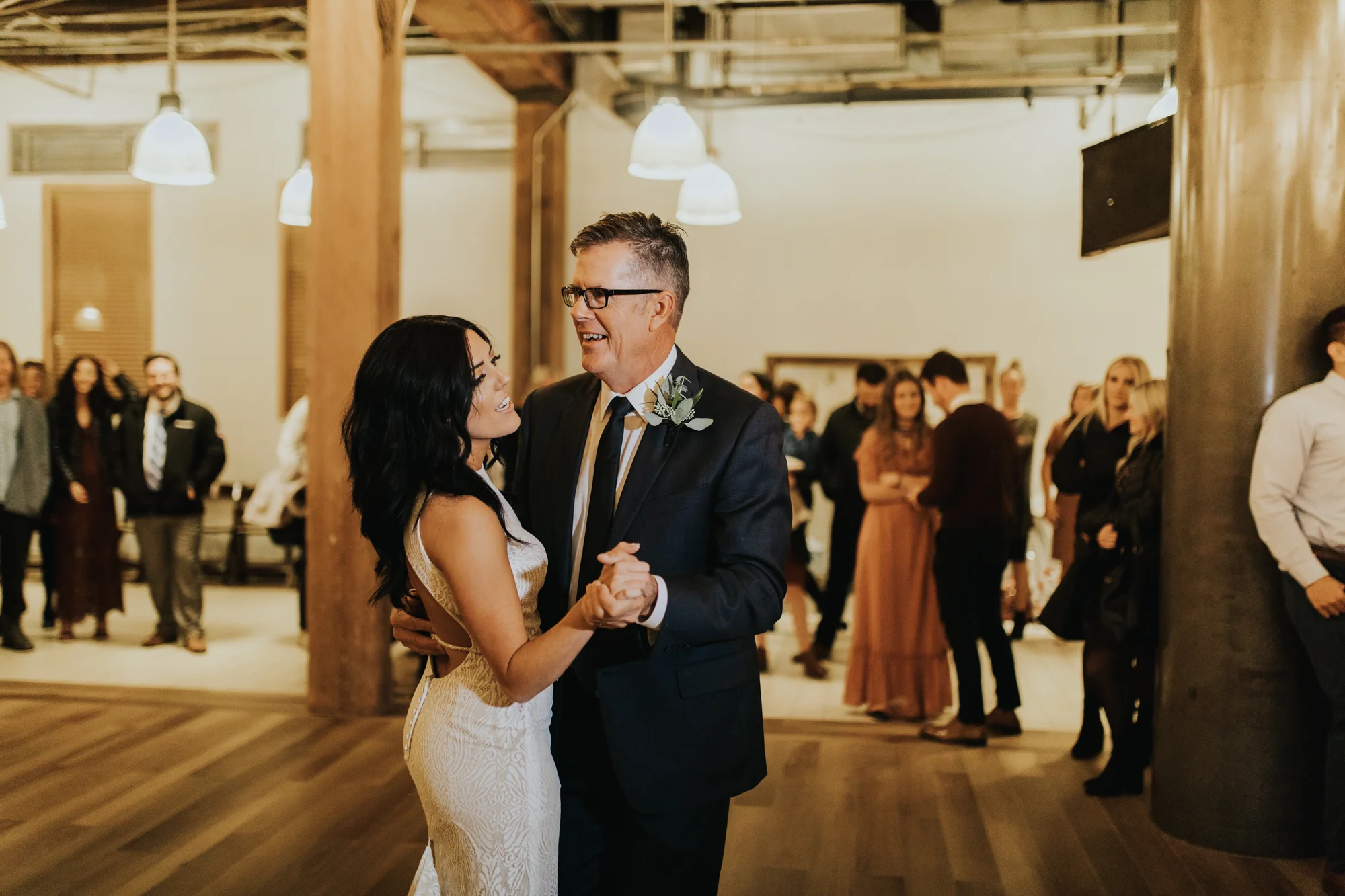 salt lake city industrial wedding