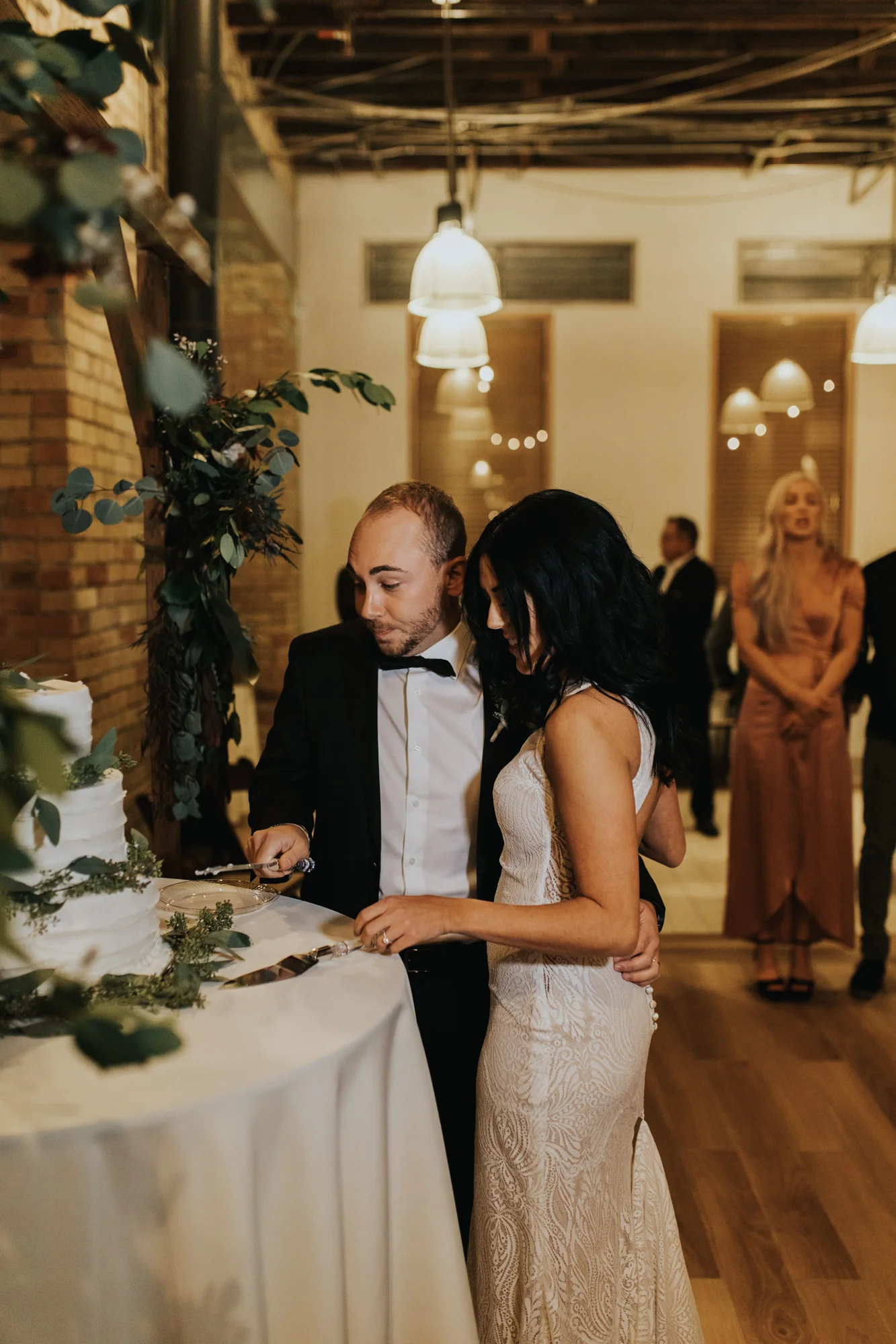salt lake city industrial wedding