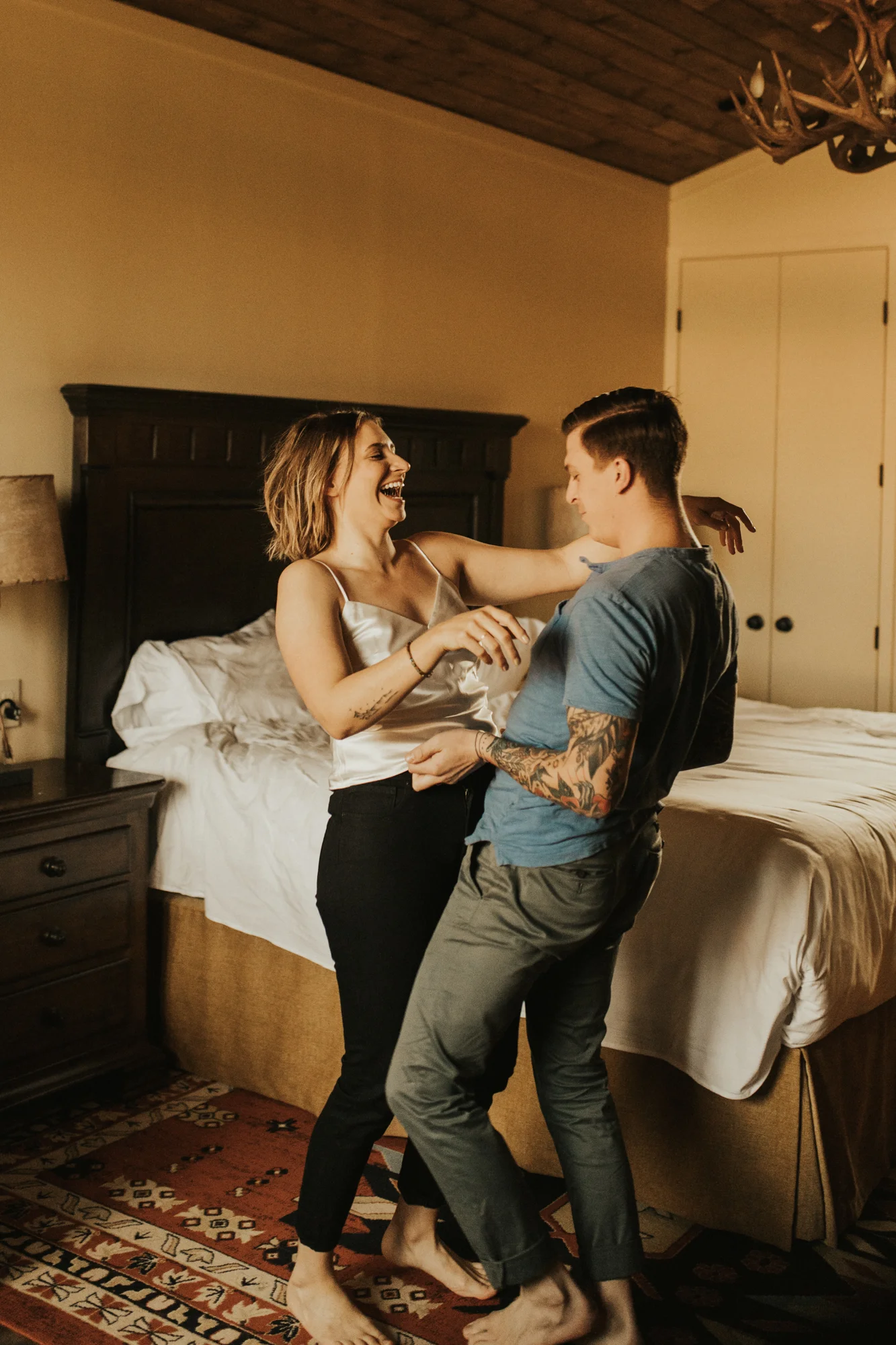 capitol reef national park engagement photoshoot
