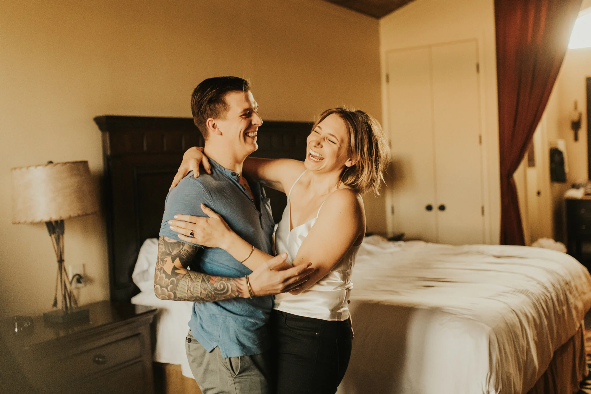 capitol reef national park engagement photoshoot