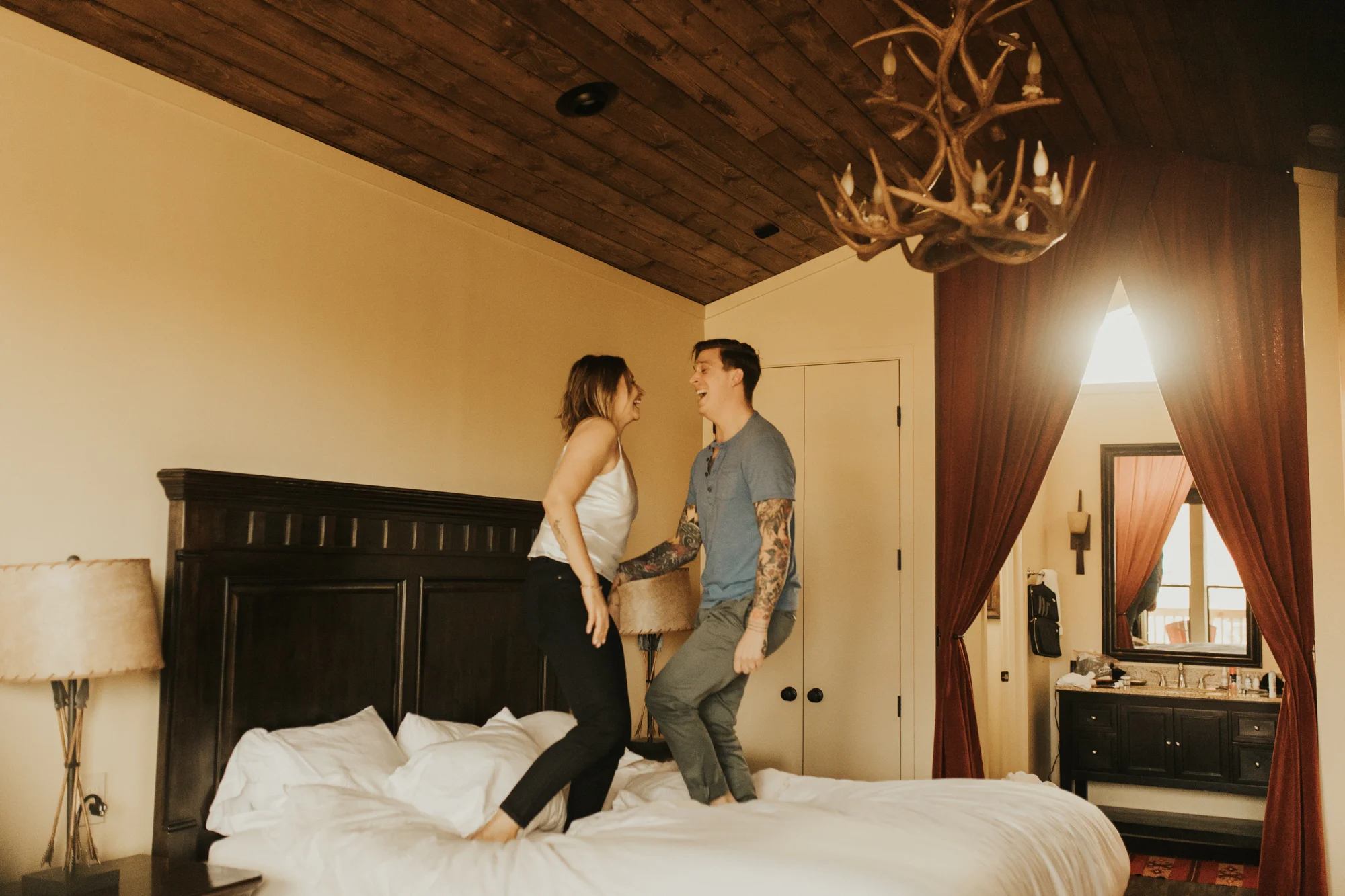 capitol reef national park engagement photoshoot