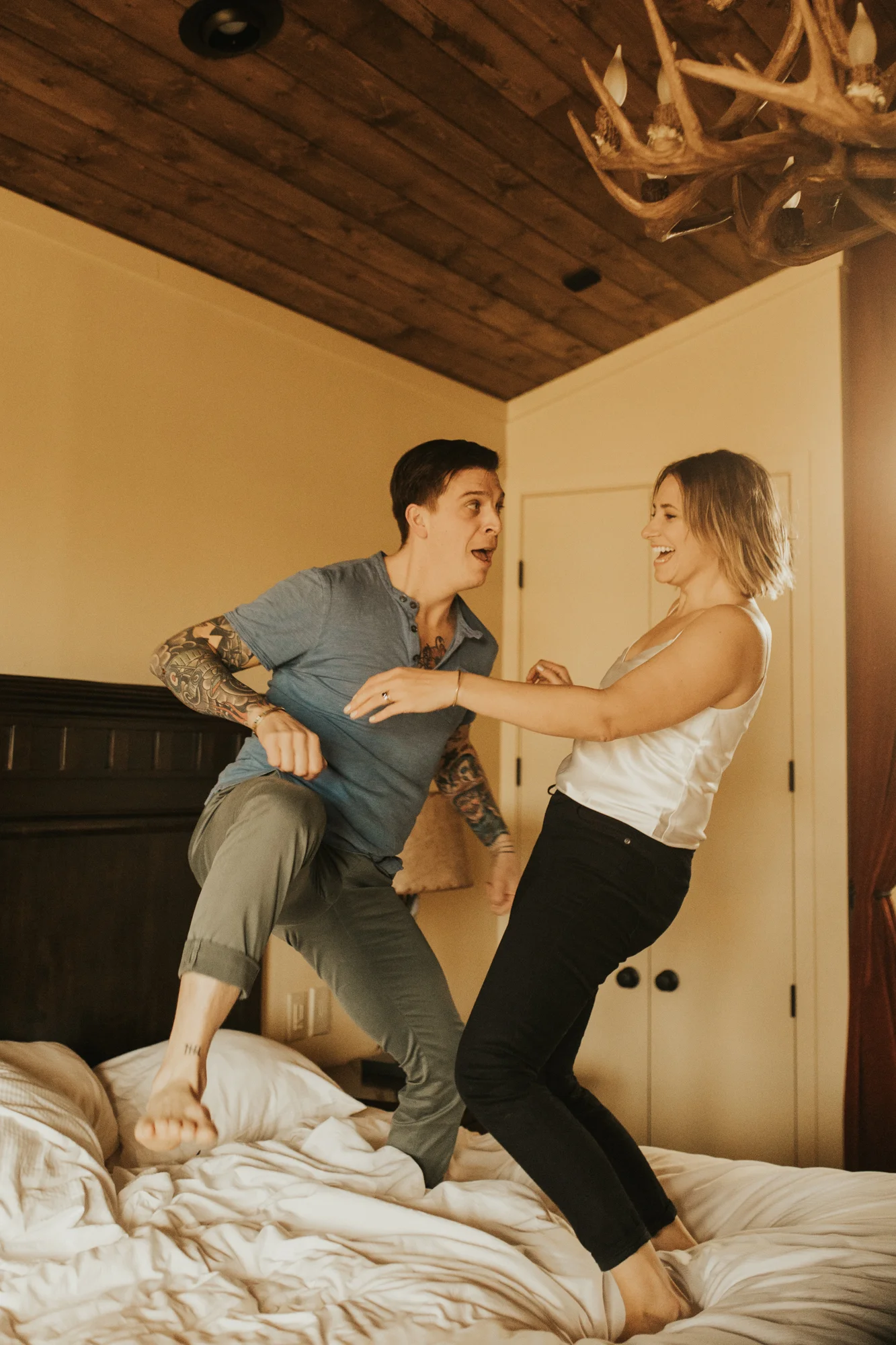 capitol reef national park engagement photoshoot