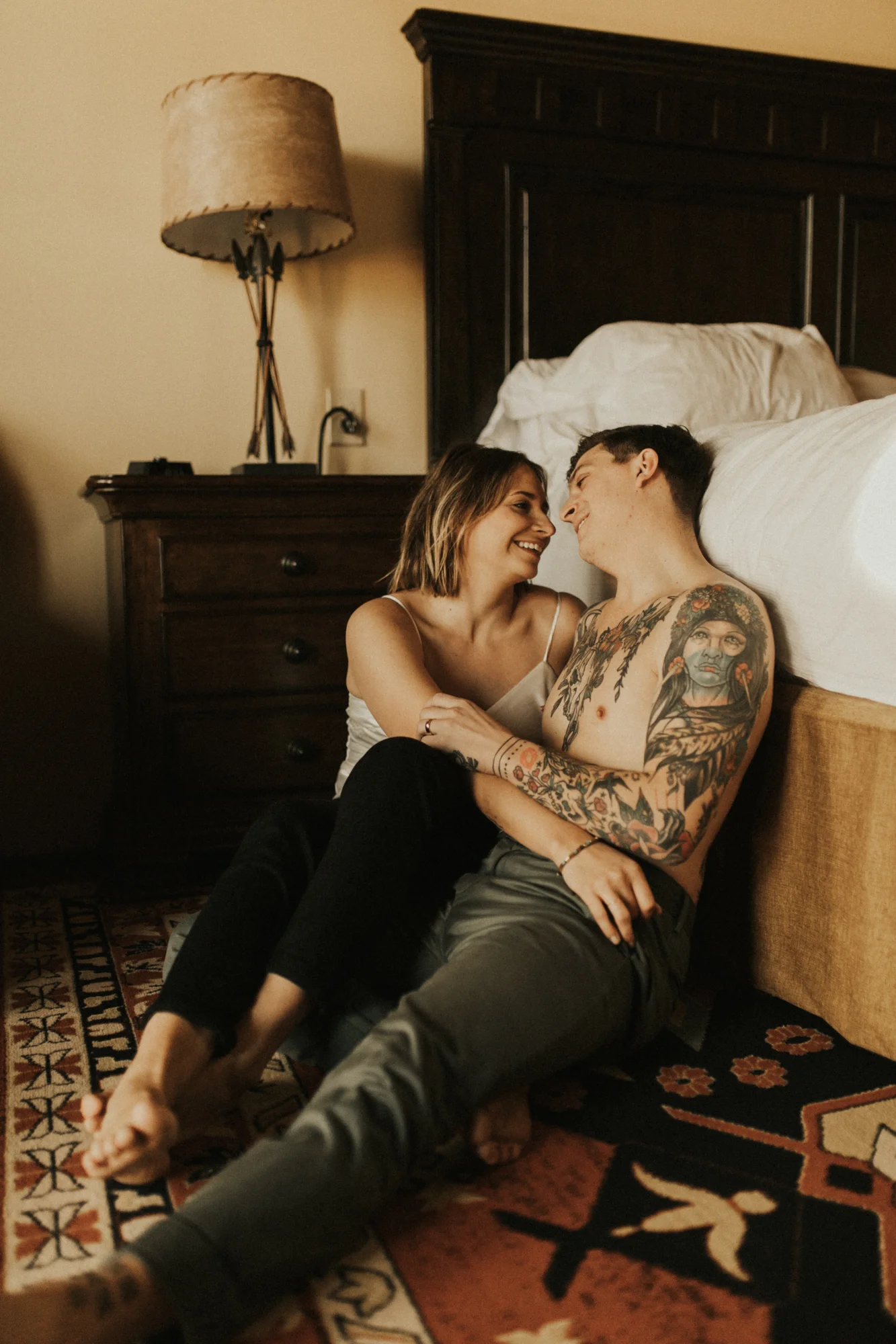 capitol reef national park engagement photoshoot