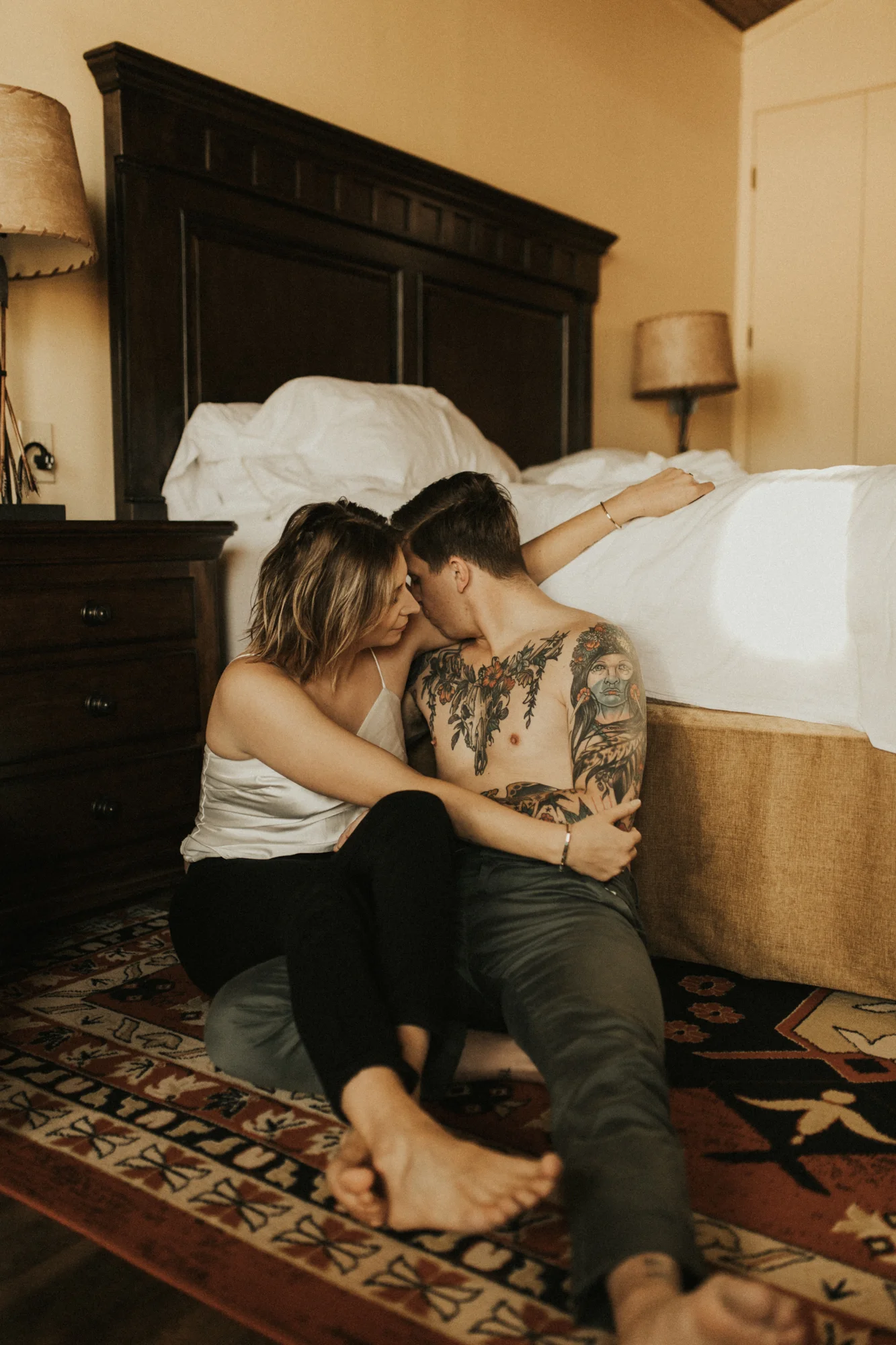 capitol reef national park engagement photoshoot