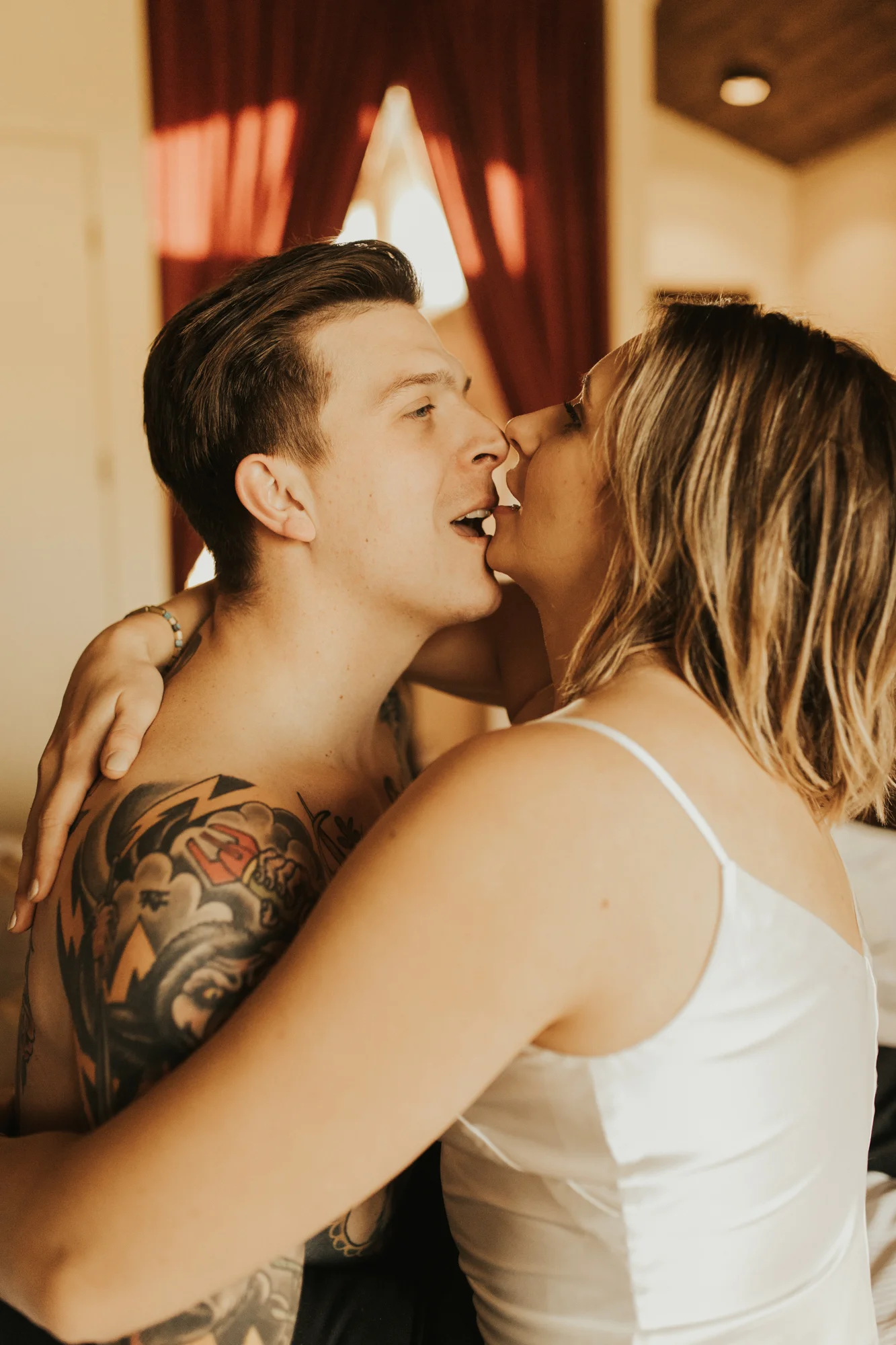 capitol reef national park engagement photoshoot