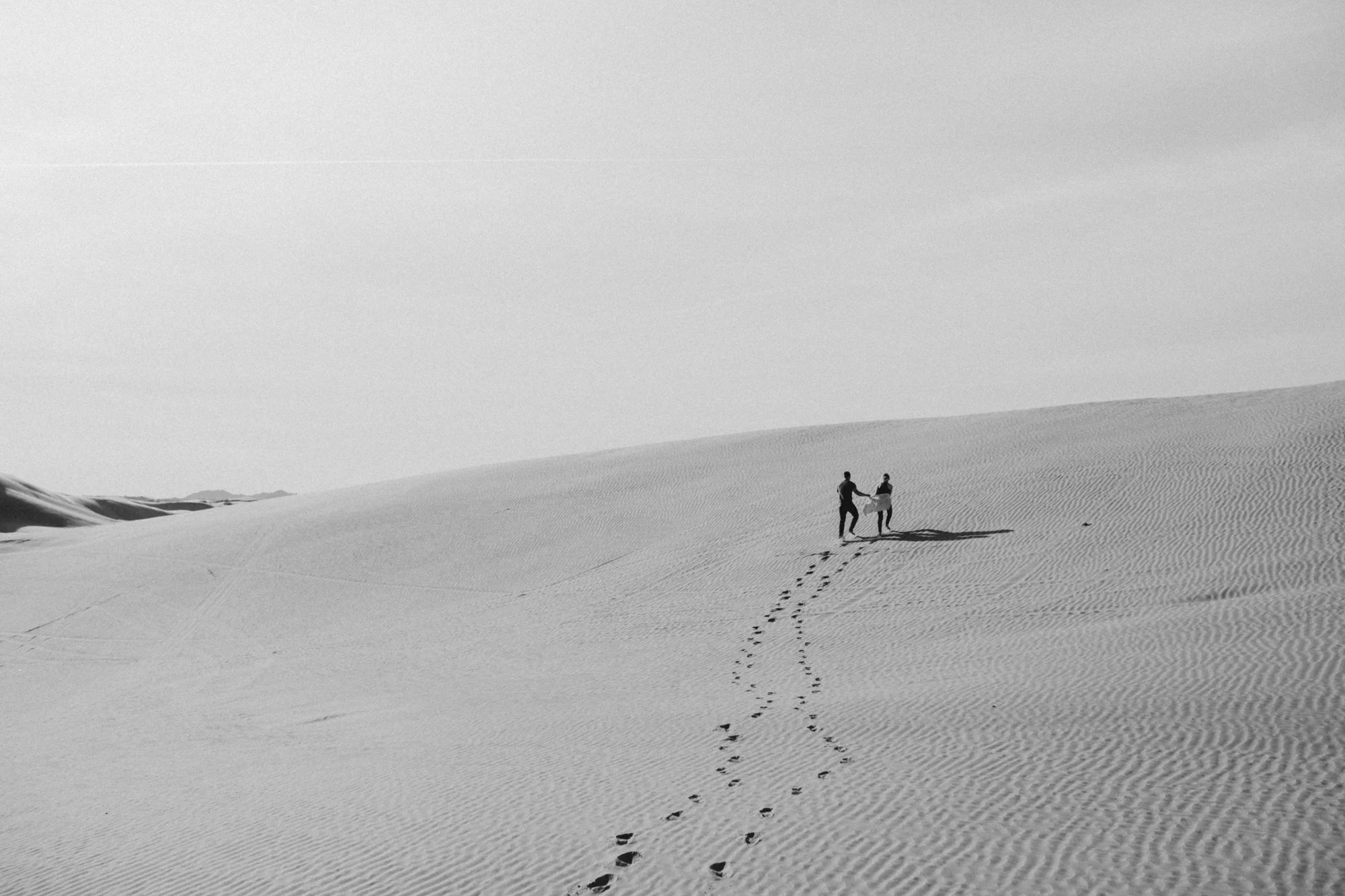 great sand dune national park engagement photoshooot