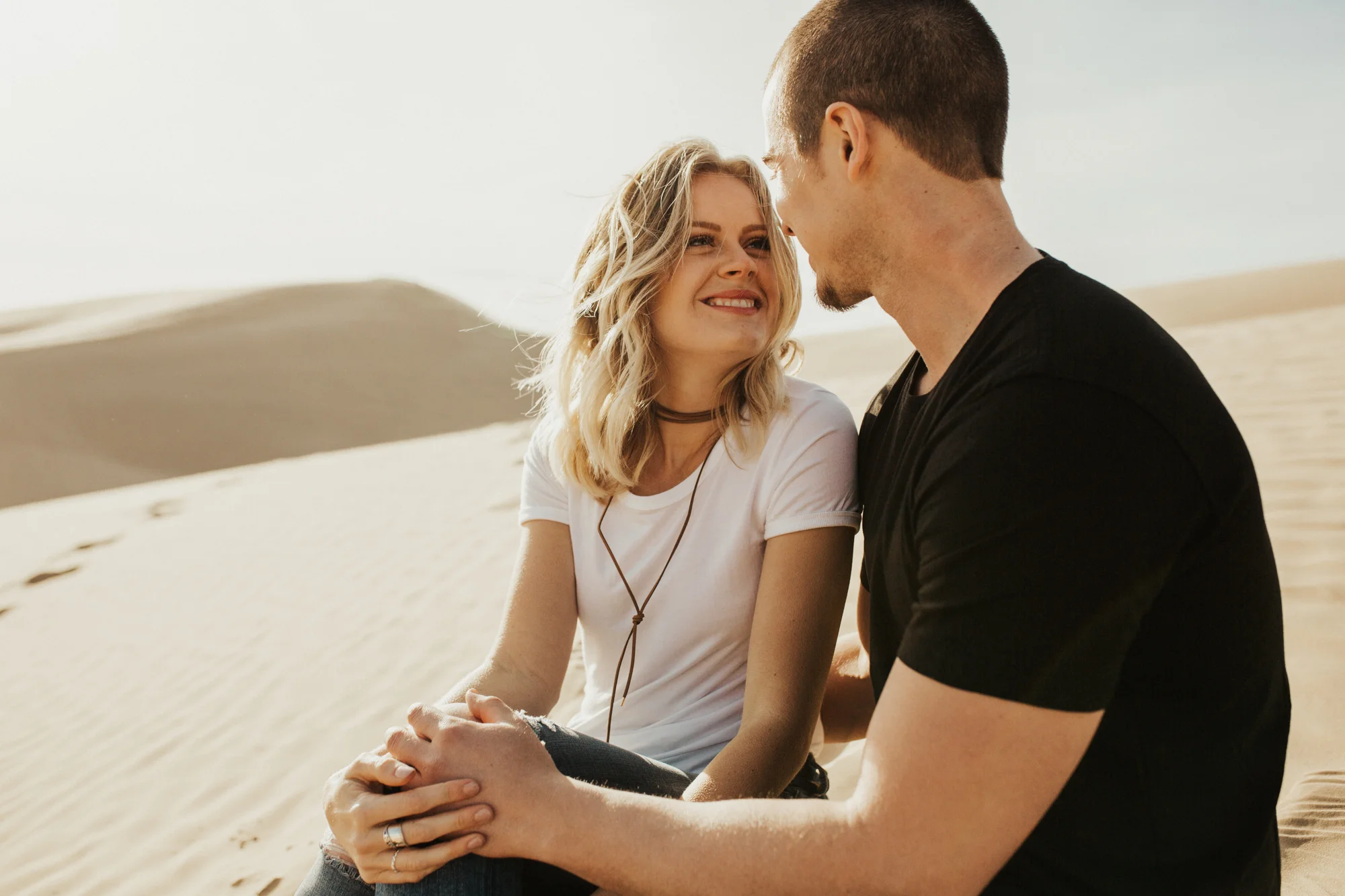 great sand dune national park engagement photoshoot