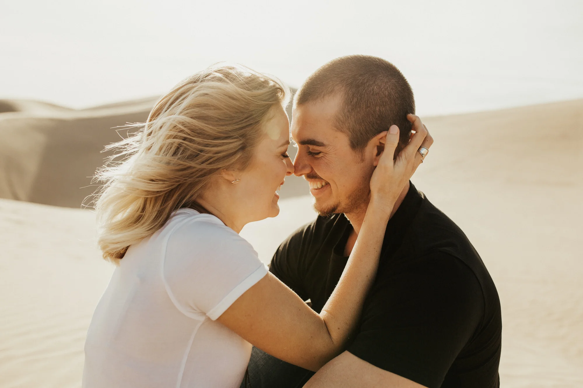 great sand dune national park engagement photoshoot