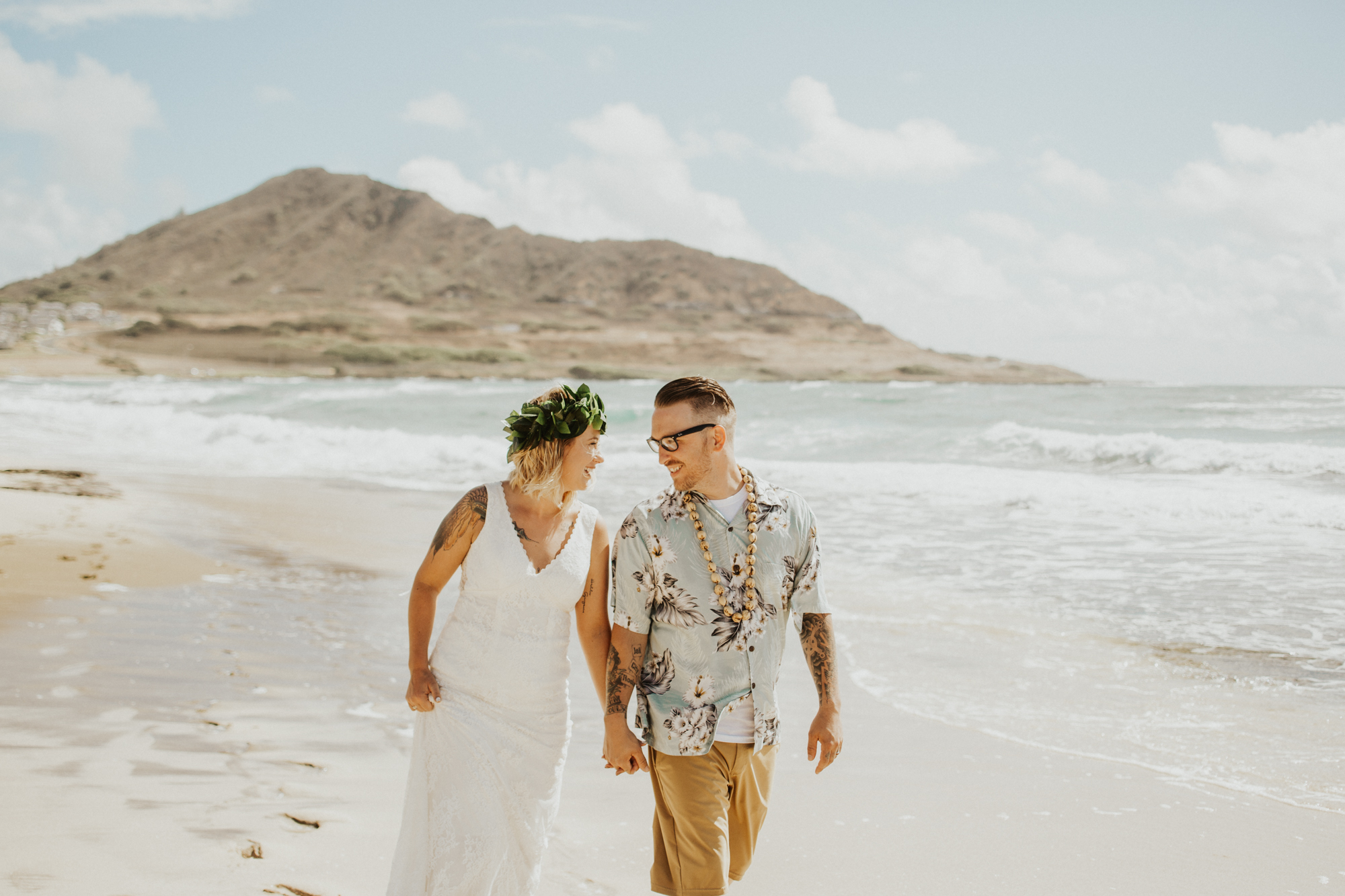 oahu hawaii elopement wedding