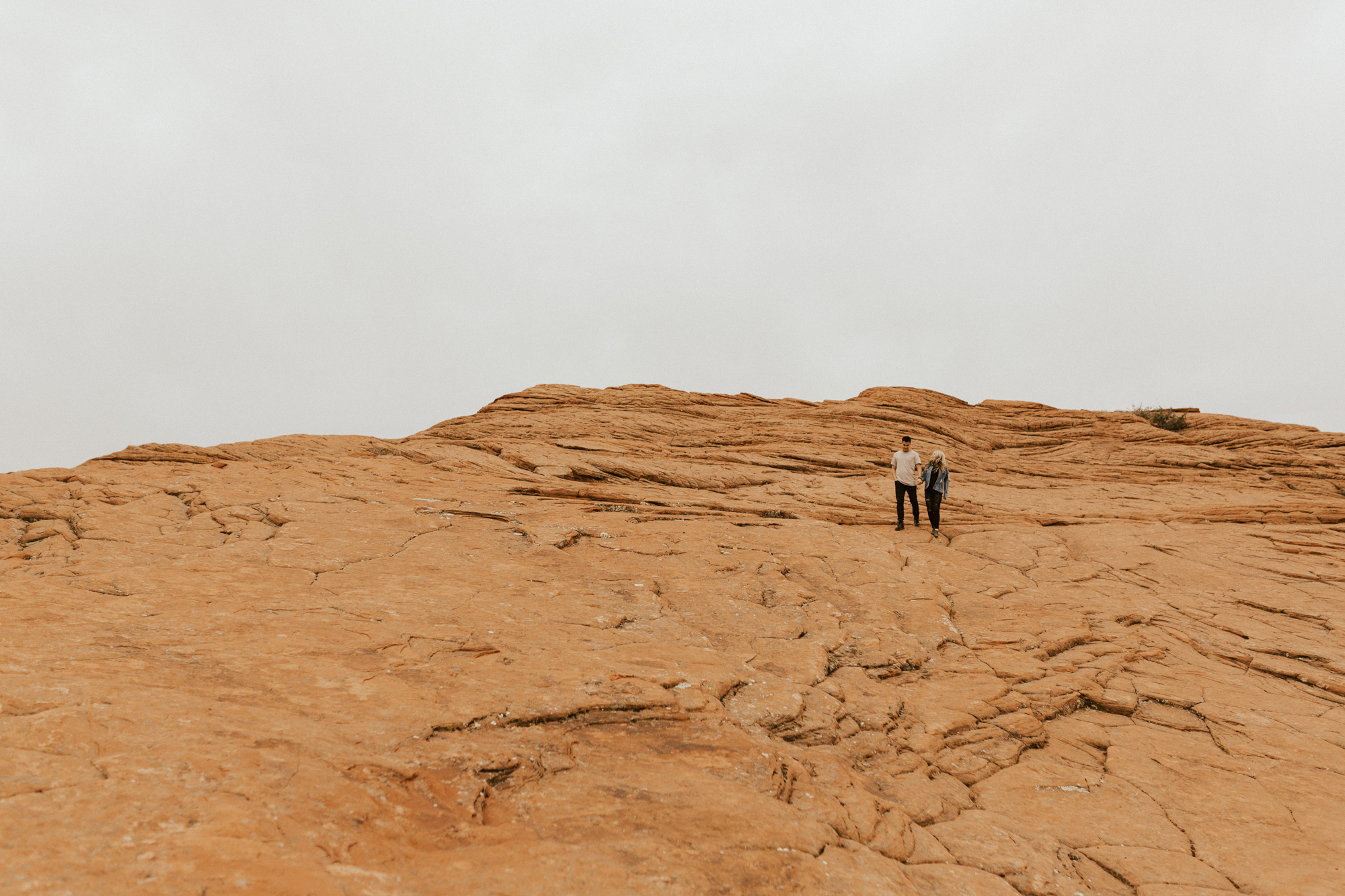 Zions national park engagement photos