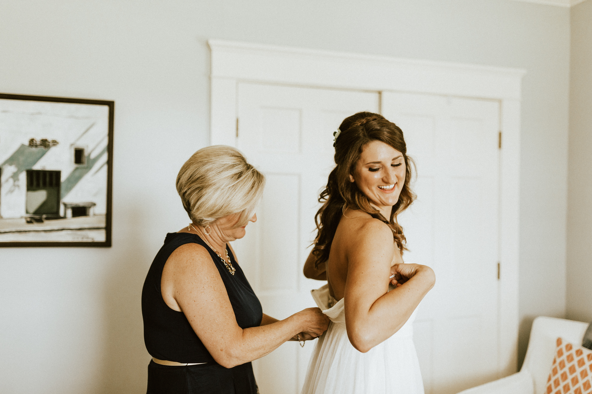 Orange virginia bed and breakfast wedding