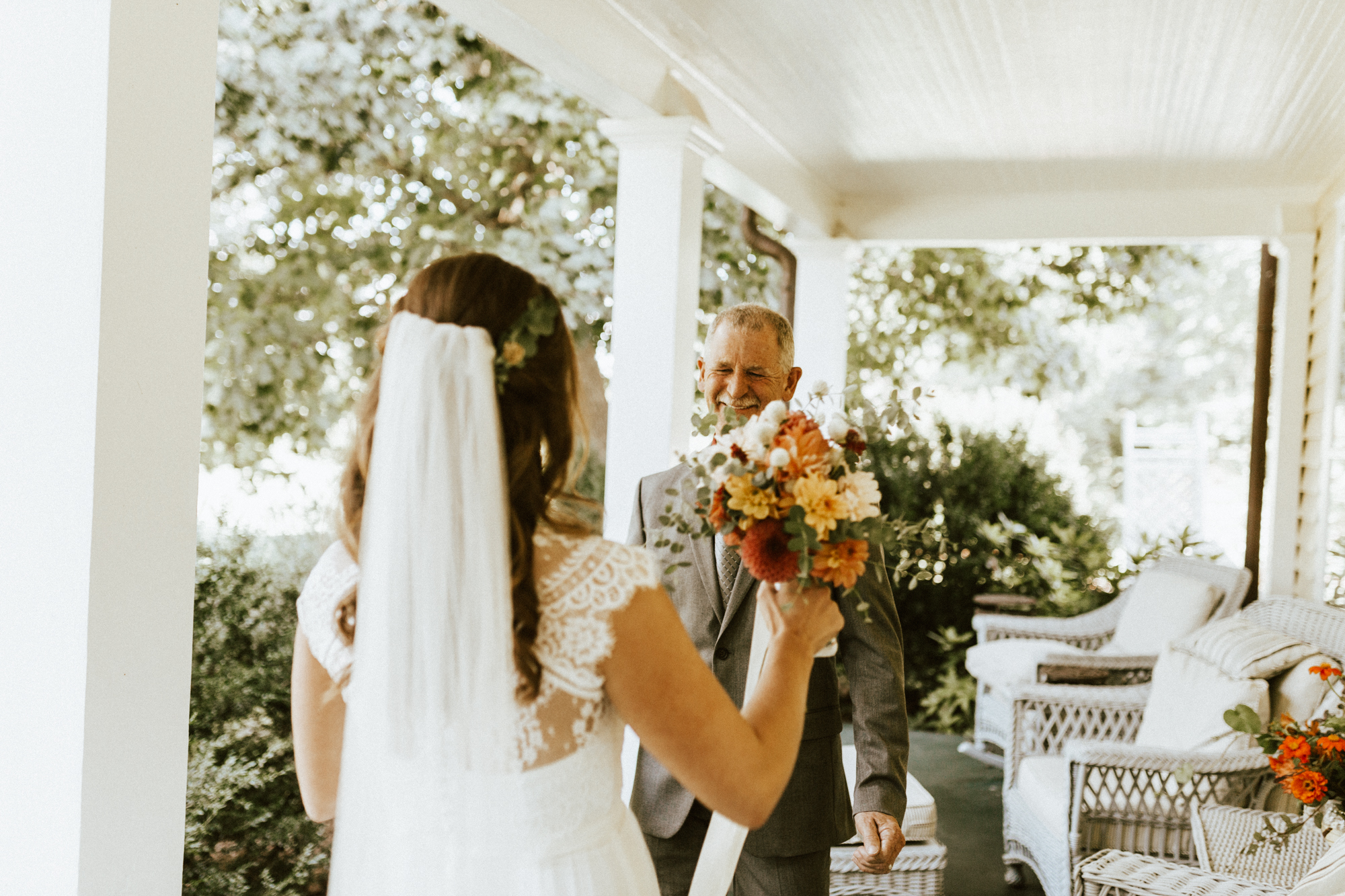 Orange Virginia bed and breakfast wedding