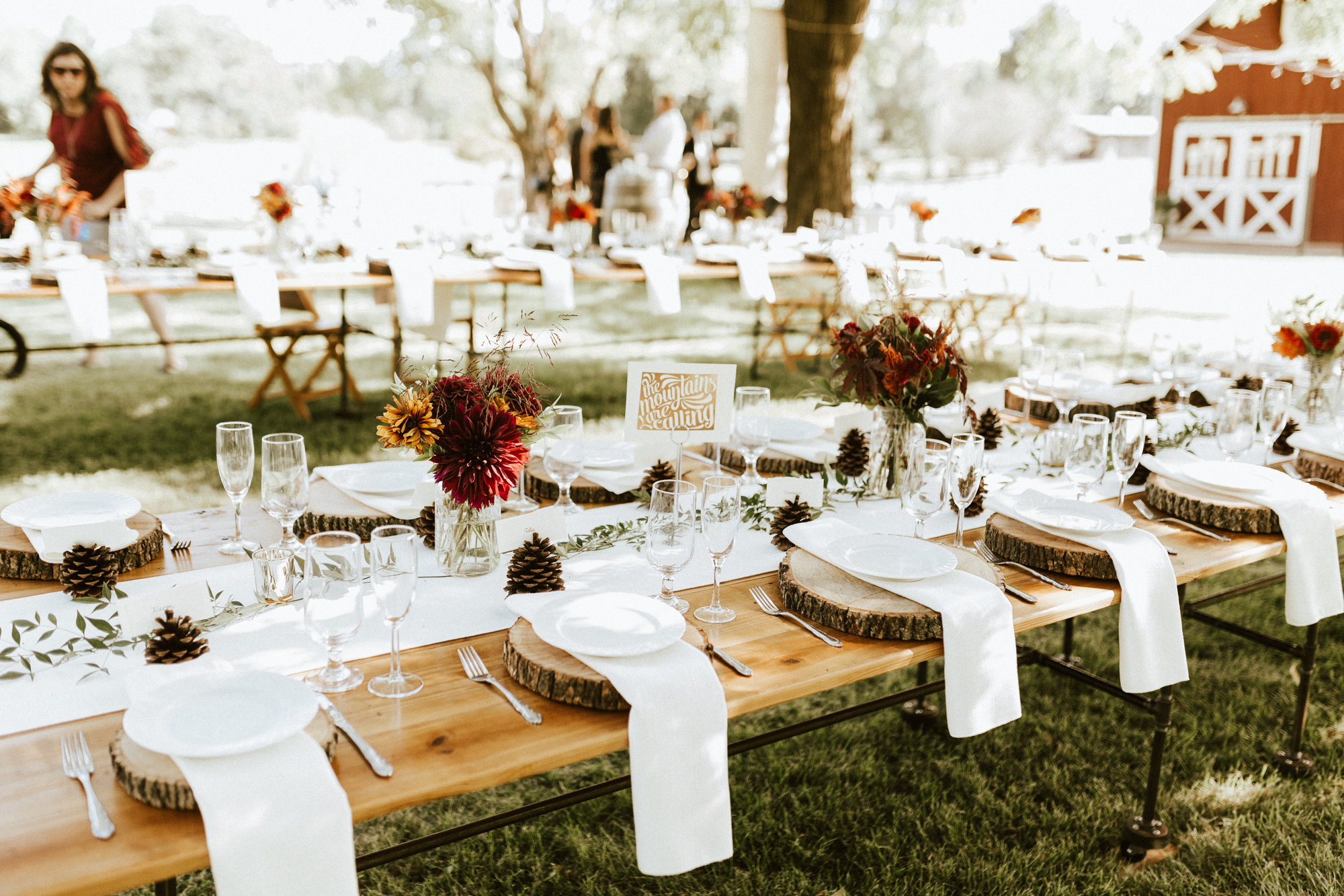 Orange Virginia bed and breakfast wedding