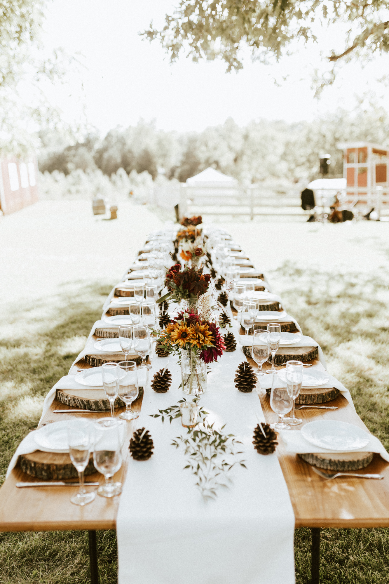 Orange Virginia bed and breakfast wedding