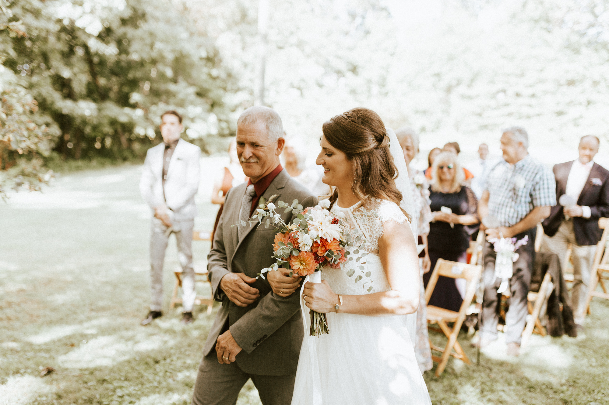Orange Virginia bed and breakfast wedding