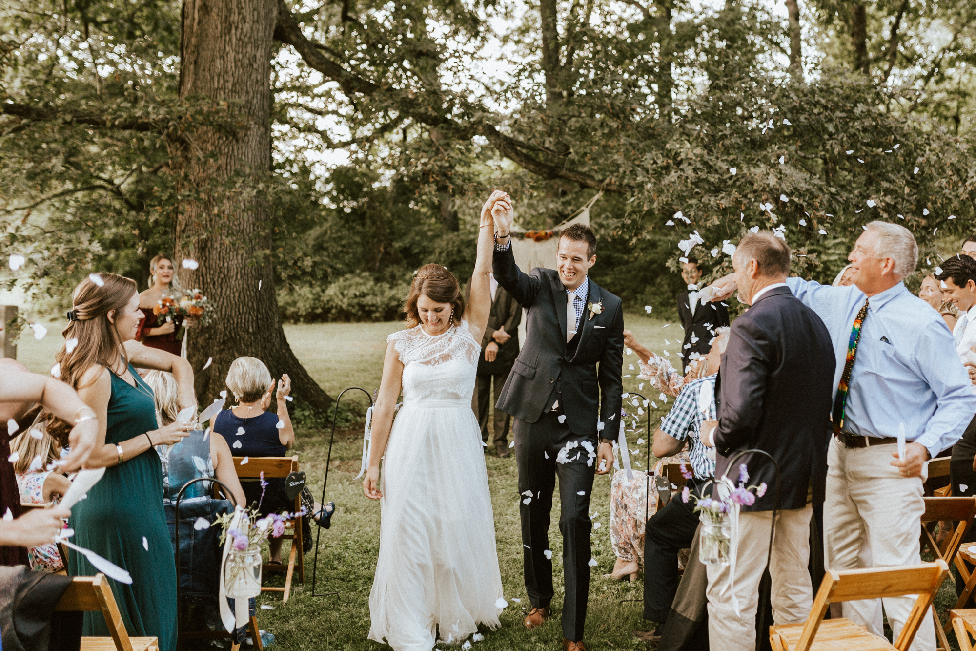 Orange virginia bed and breakfast wedding
