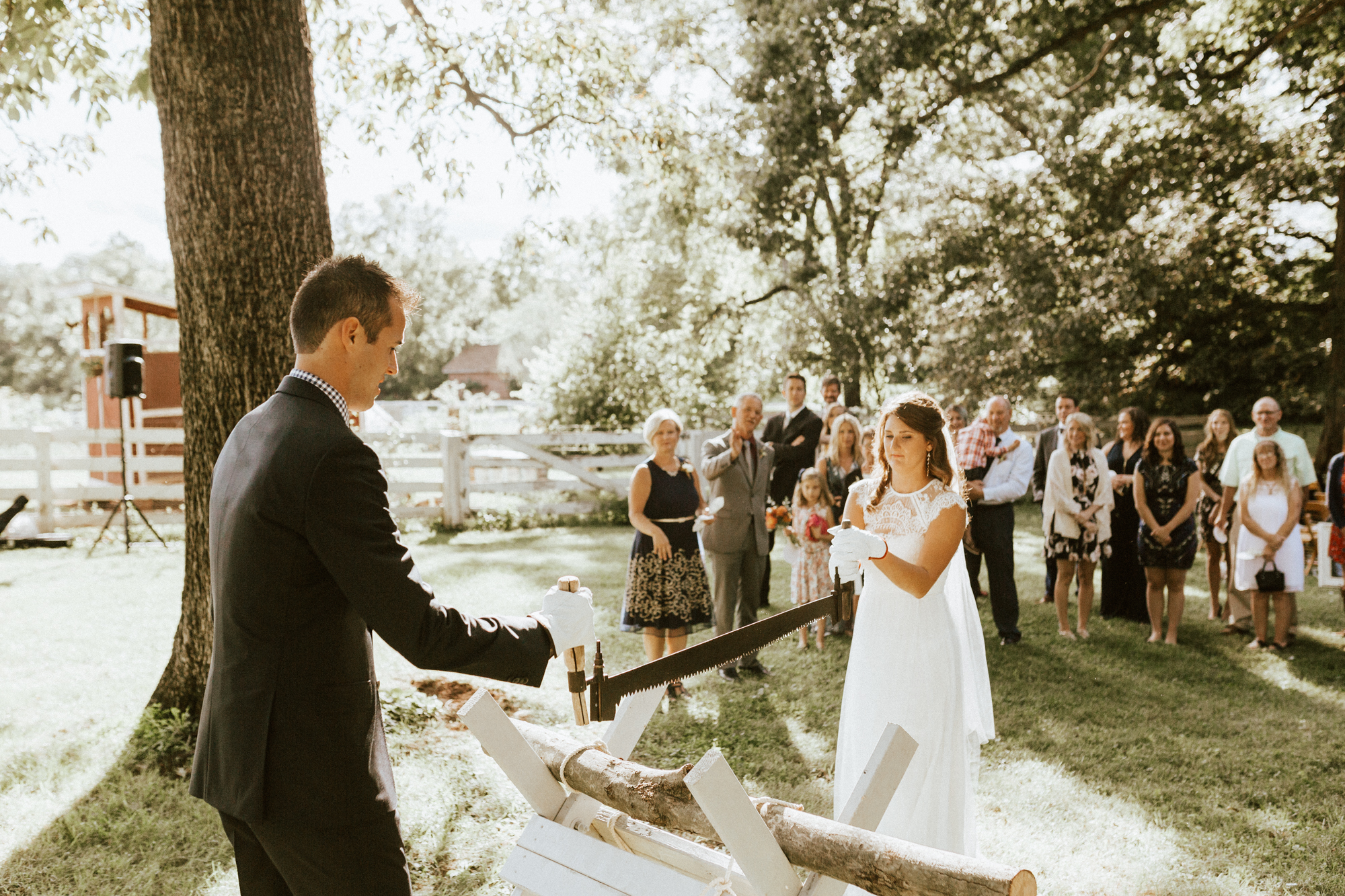 Orange virginia bed and breakfast wedding