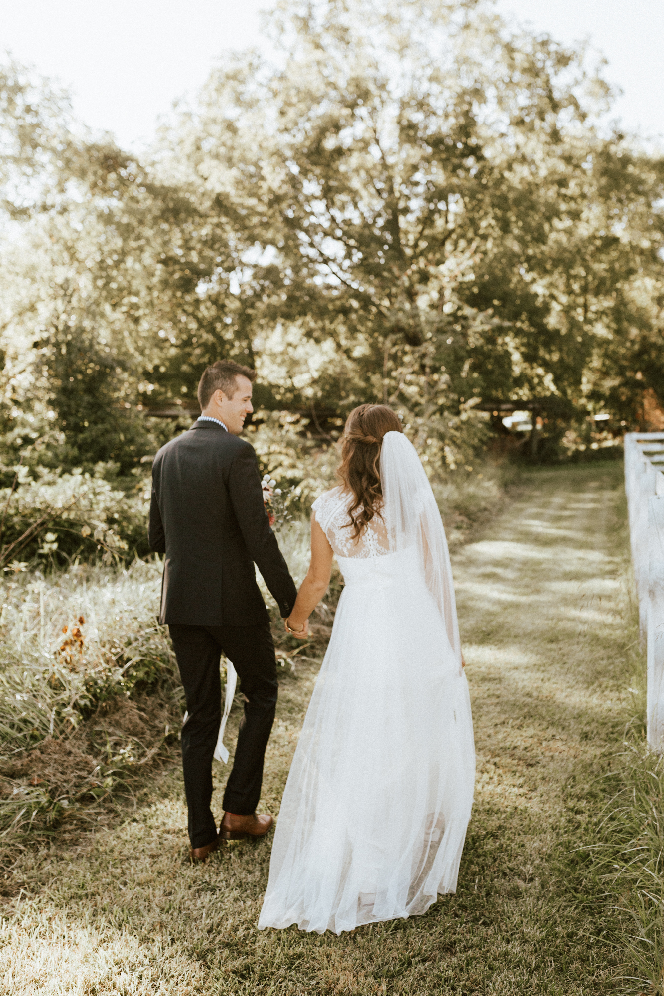 Orange virginia bed and breakfast wedding