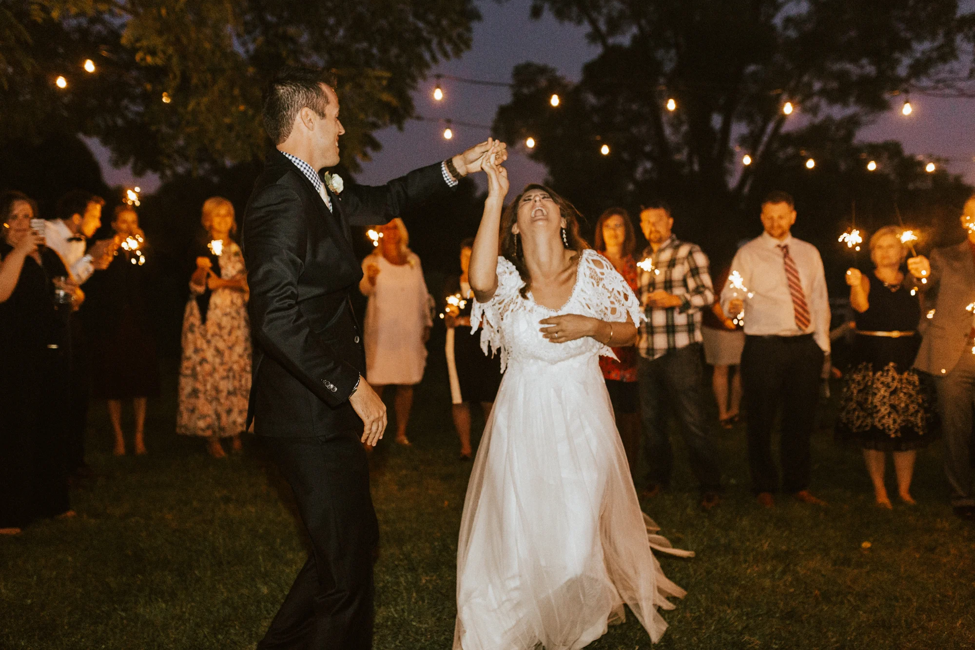 Orange Virginia Bed and Breakfast Wedding