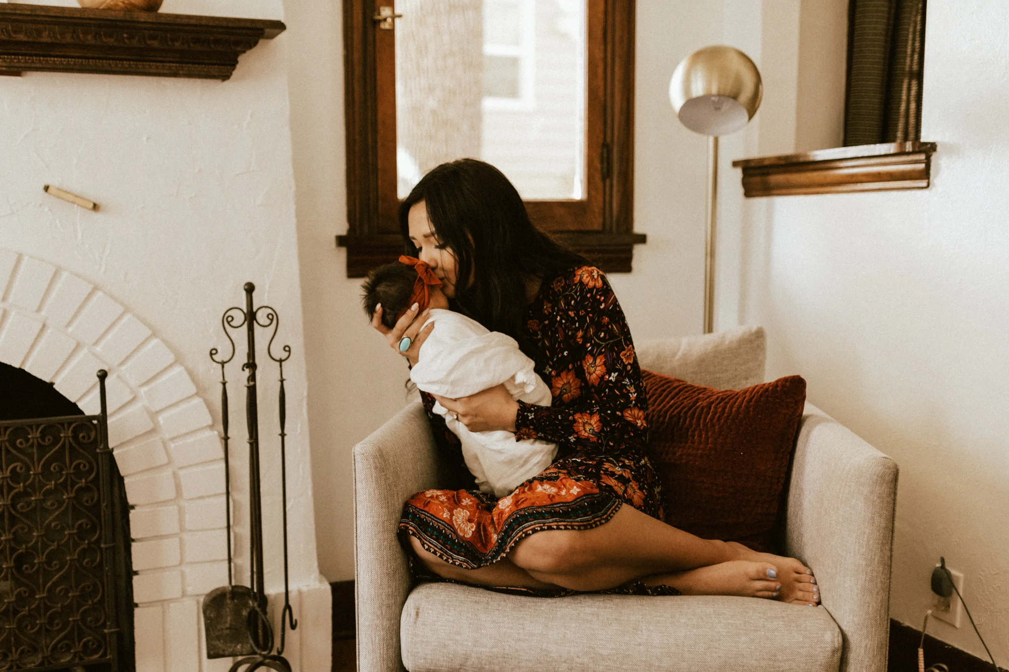 indoor engagement photoshoot