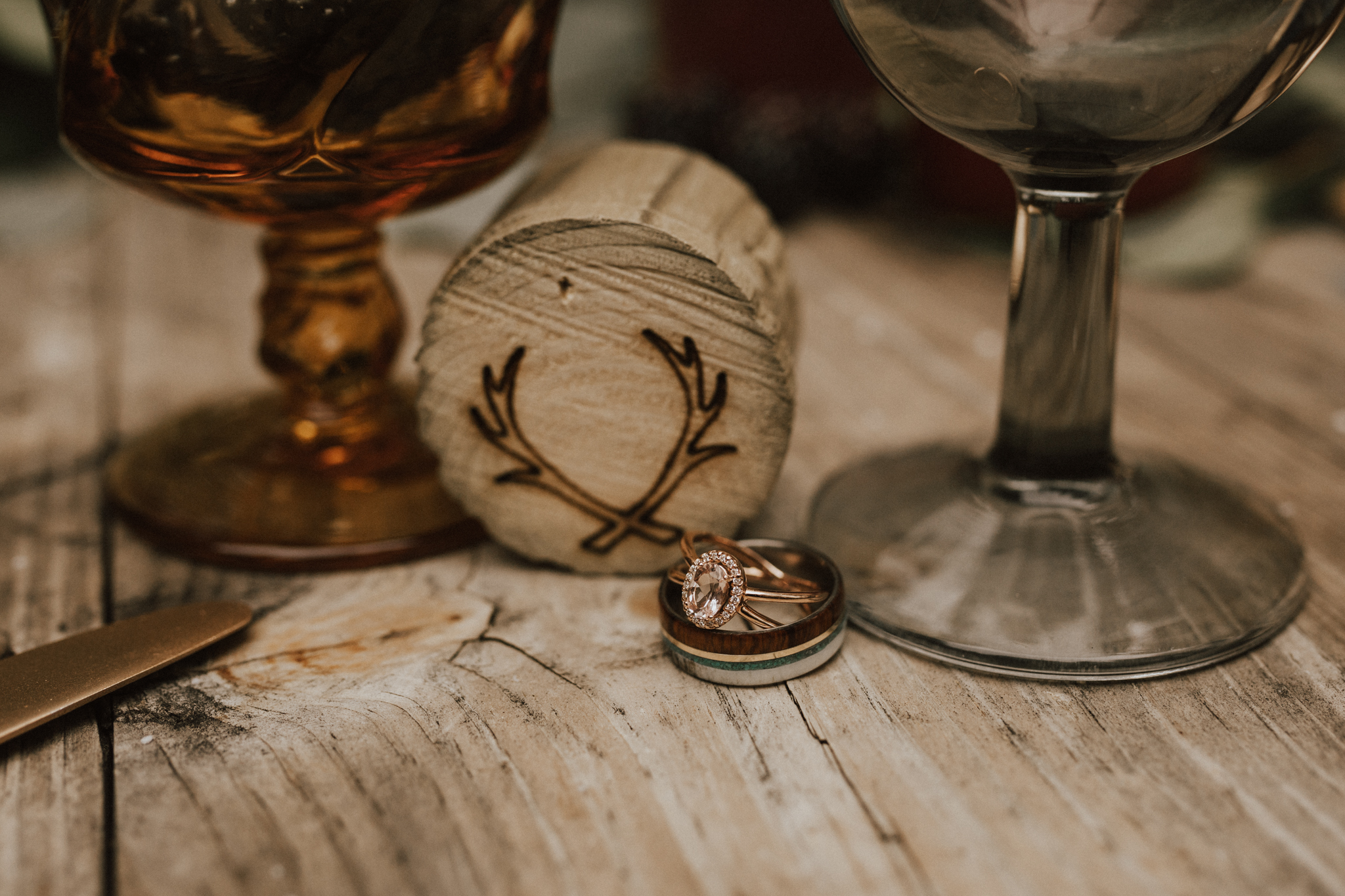 fall mountain elopement wedding