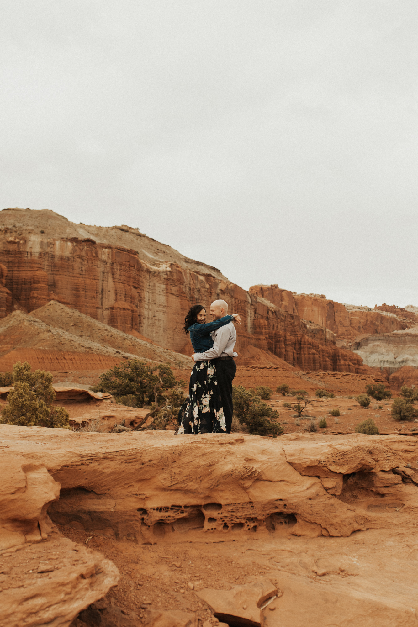 Capitol Reef National Park Engagement Photos