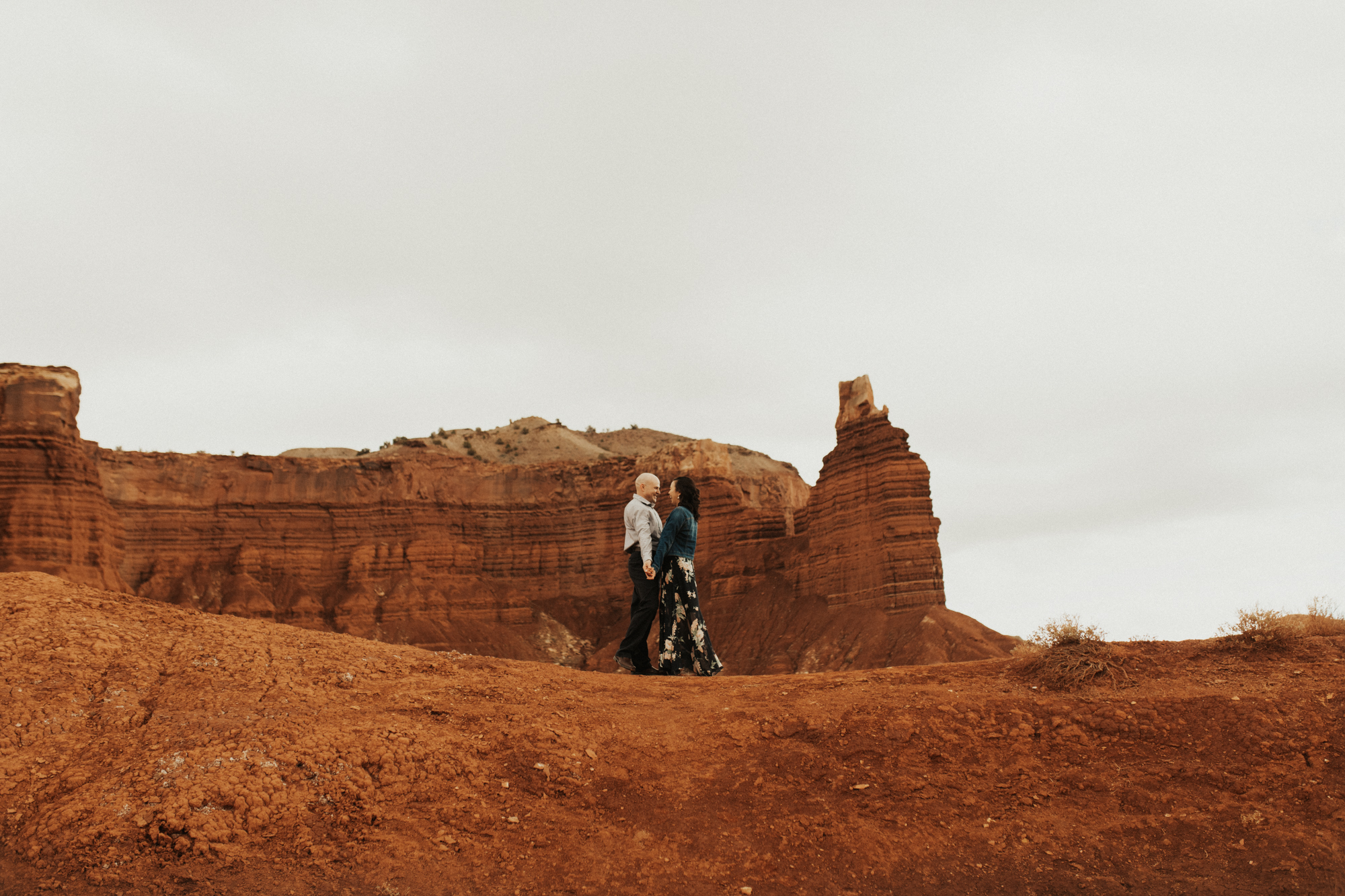 Capitol Reef National park Engagement Photos