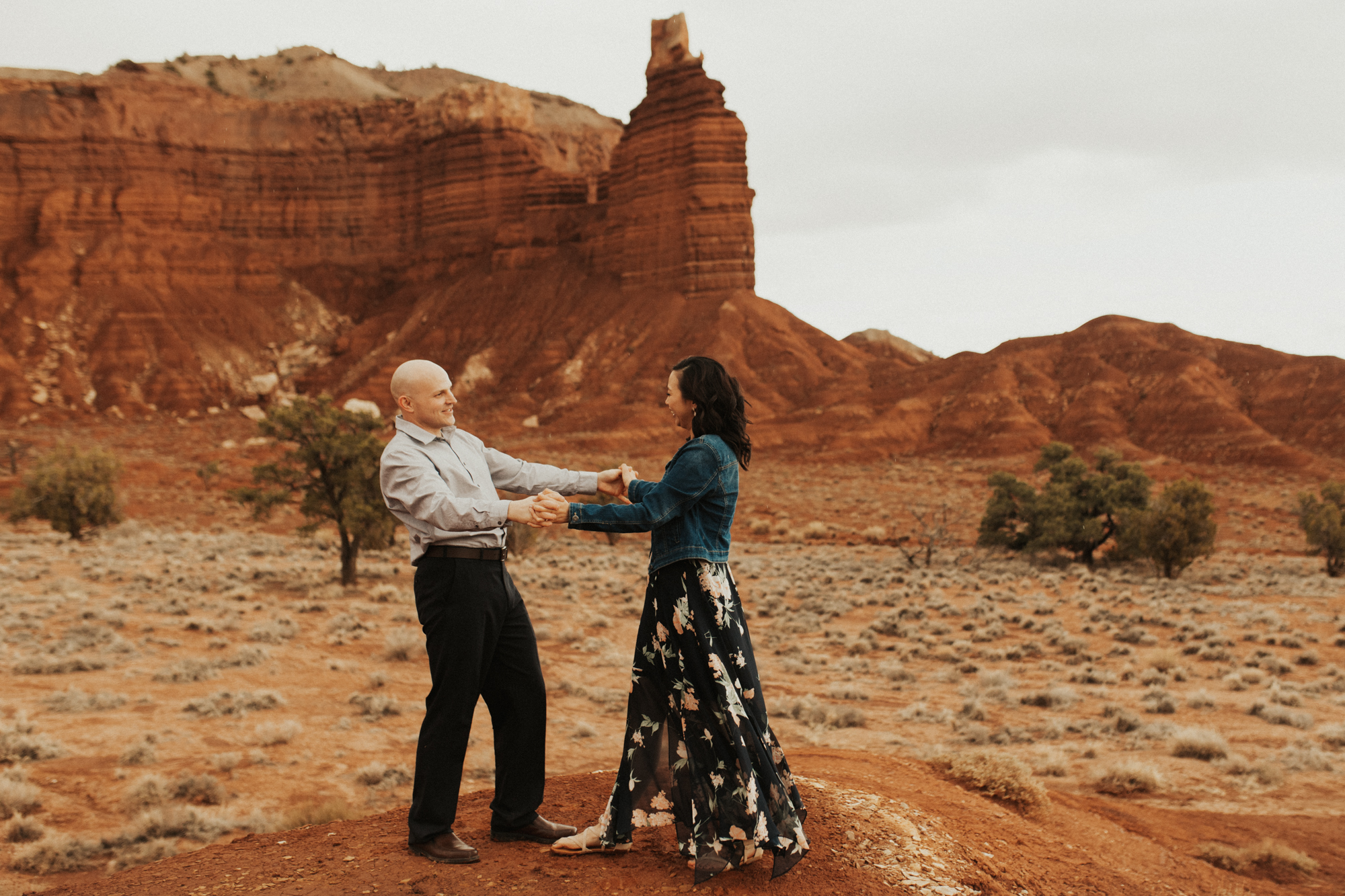 Capitol Reef National Park Engagement Photos