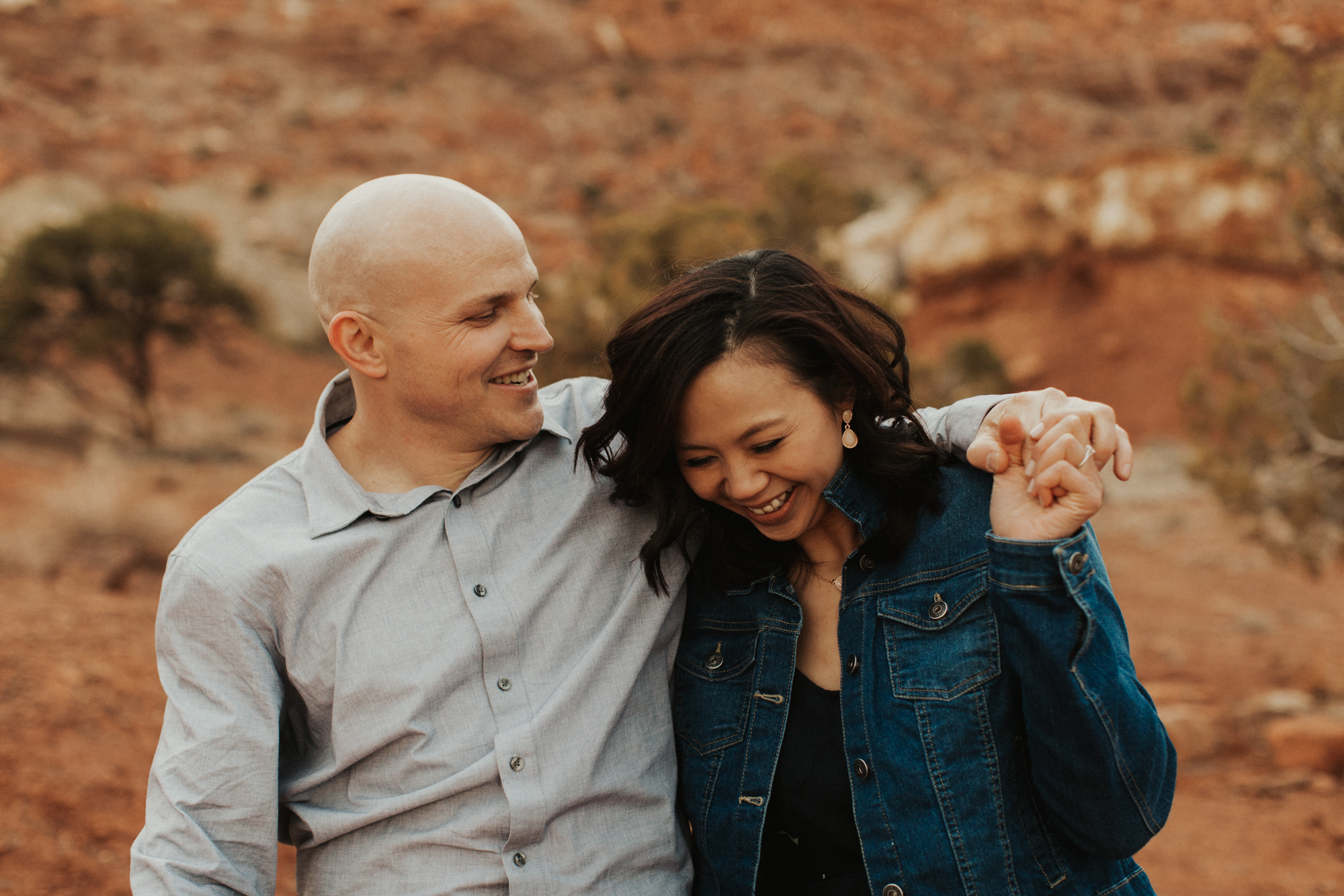 Capitol Reef National park Engagement Photos