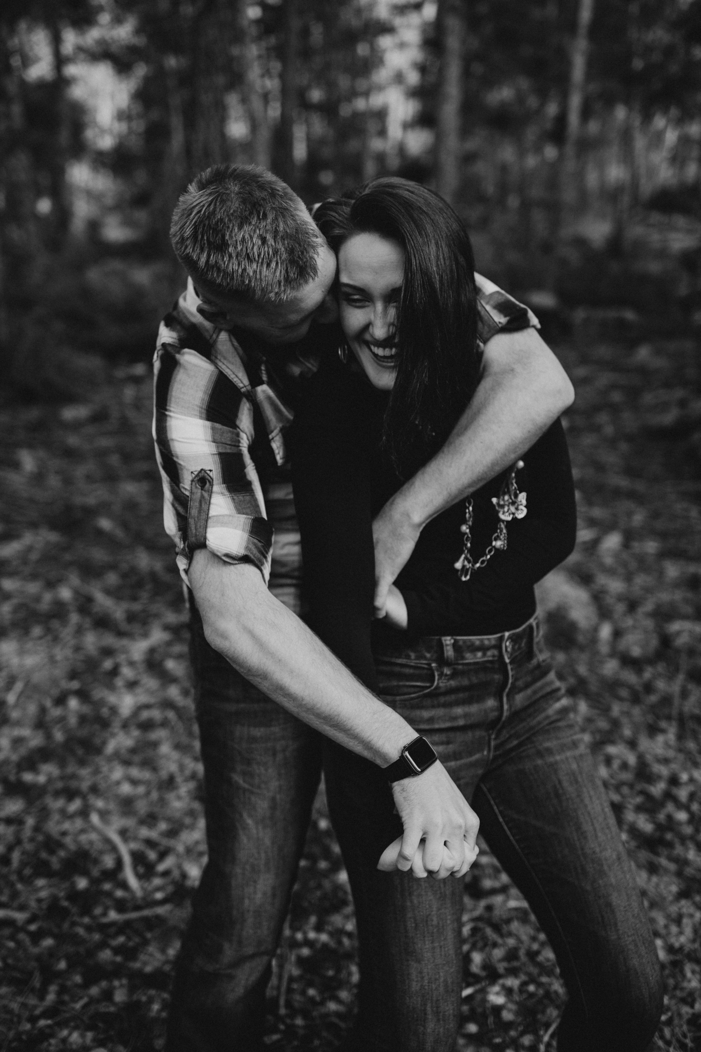 california Mountain lake engagement photos