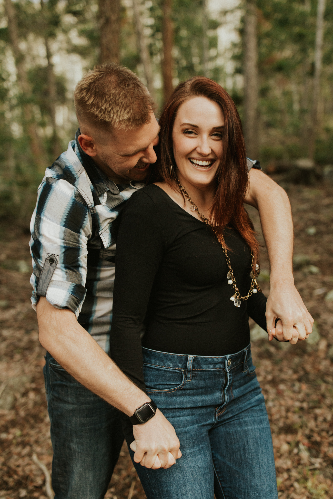 california Mountain lake engagement photos