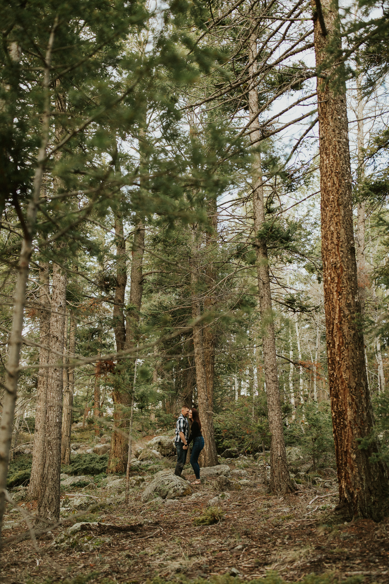 california Mountain lake engagement photos