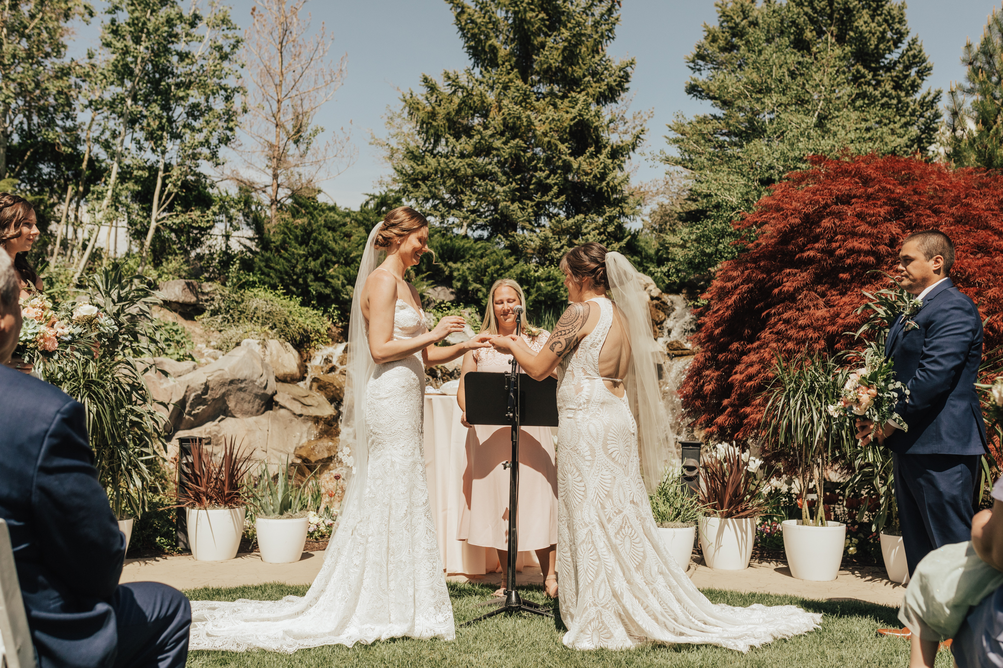 Kalli and Amanda same sex hawaii wedding