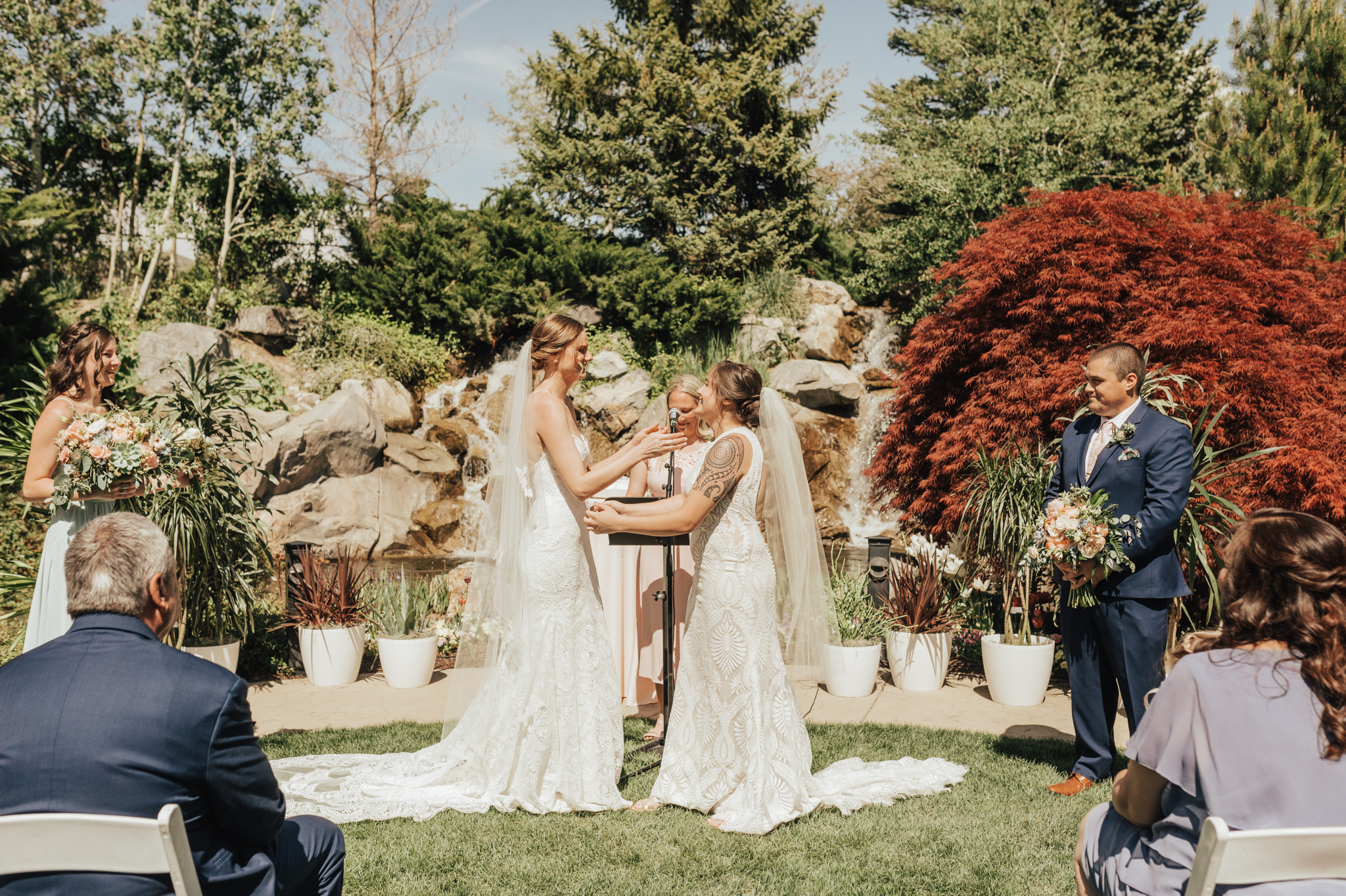 Kalli and Amanda same sex hawaii wedding