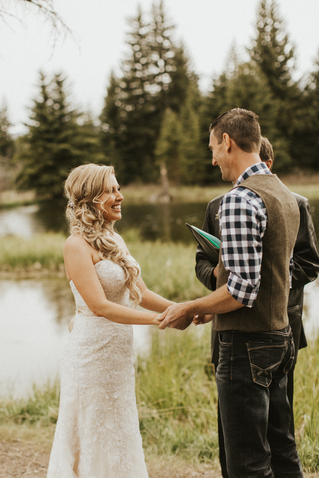 Jackson Wyoming Elopement at Schwabachers Landing