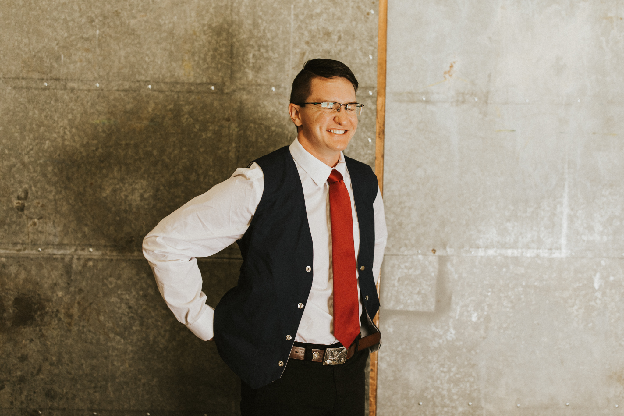 Same Sex industrial Warehouse Wedding