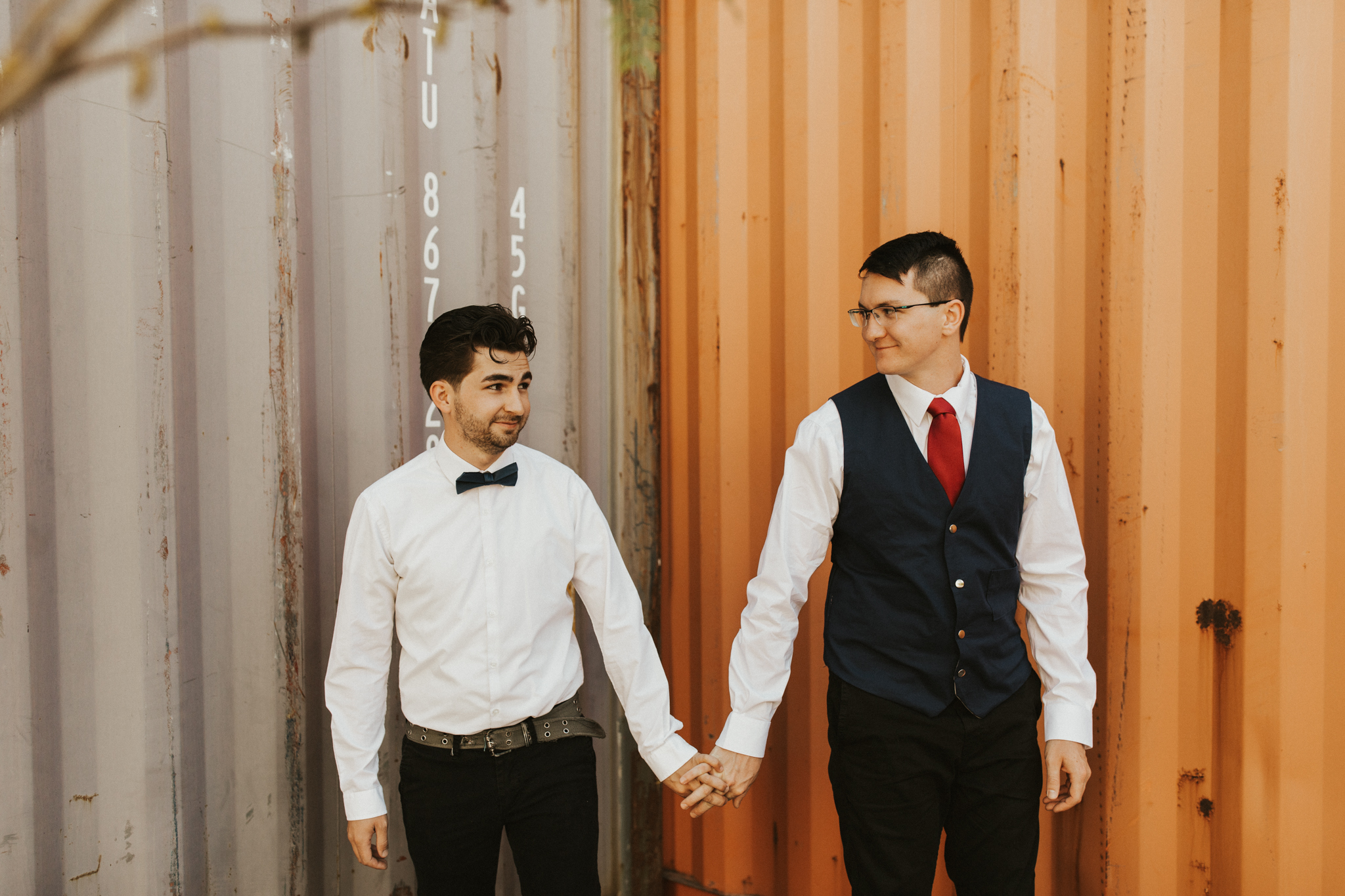 LGBTQ Industrial Warehouse Wedding