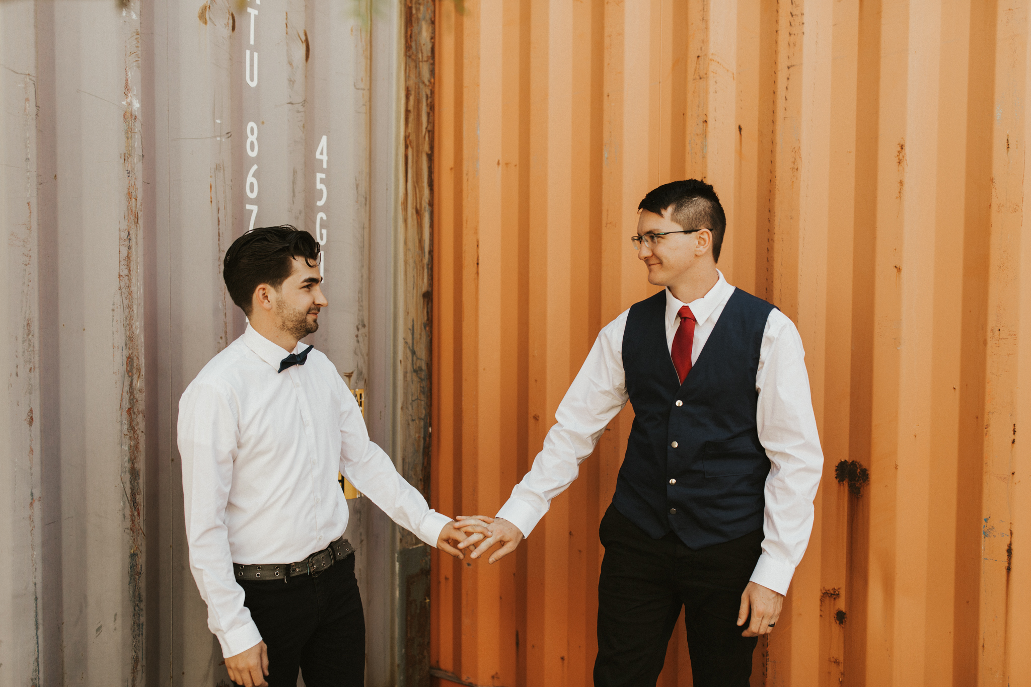 LGBTQ Industrial Warehouse Wedding