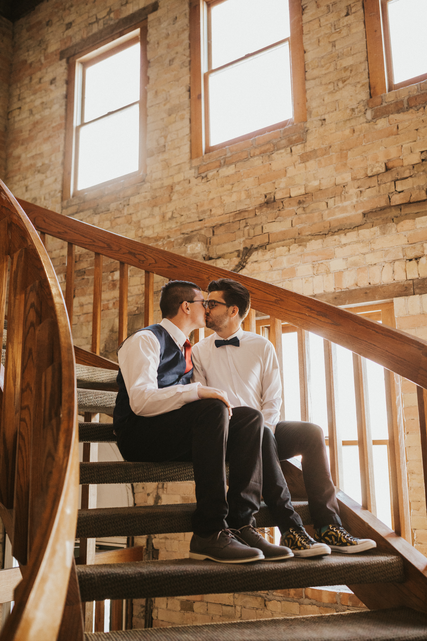 LGBTQ Industrial Warehouse Wedding