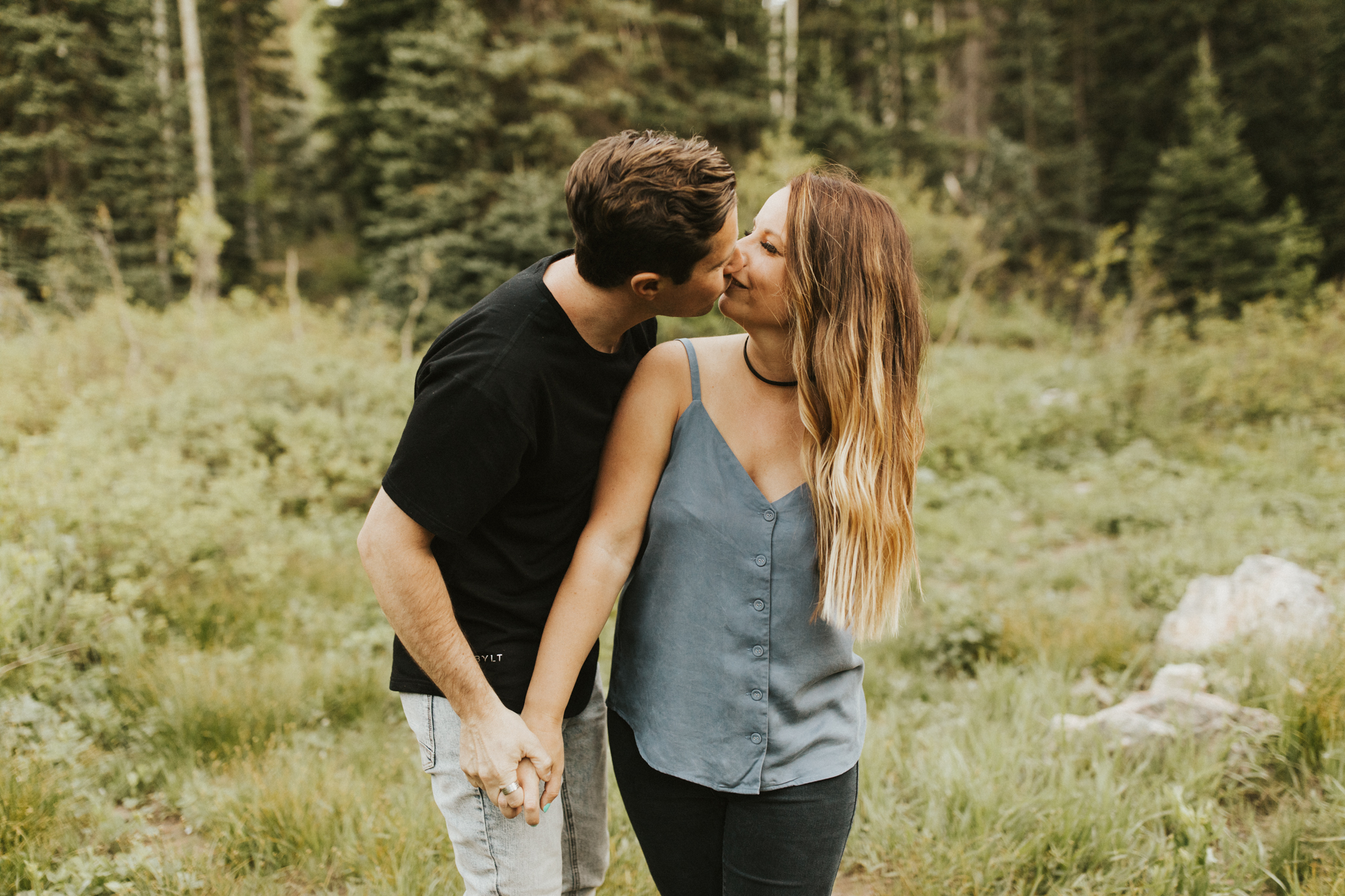 Rocky Mountain National Park Engagement Photographer